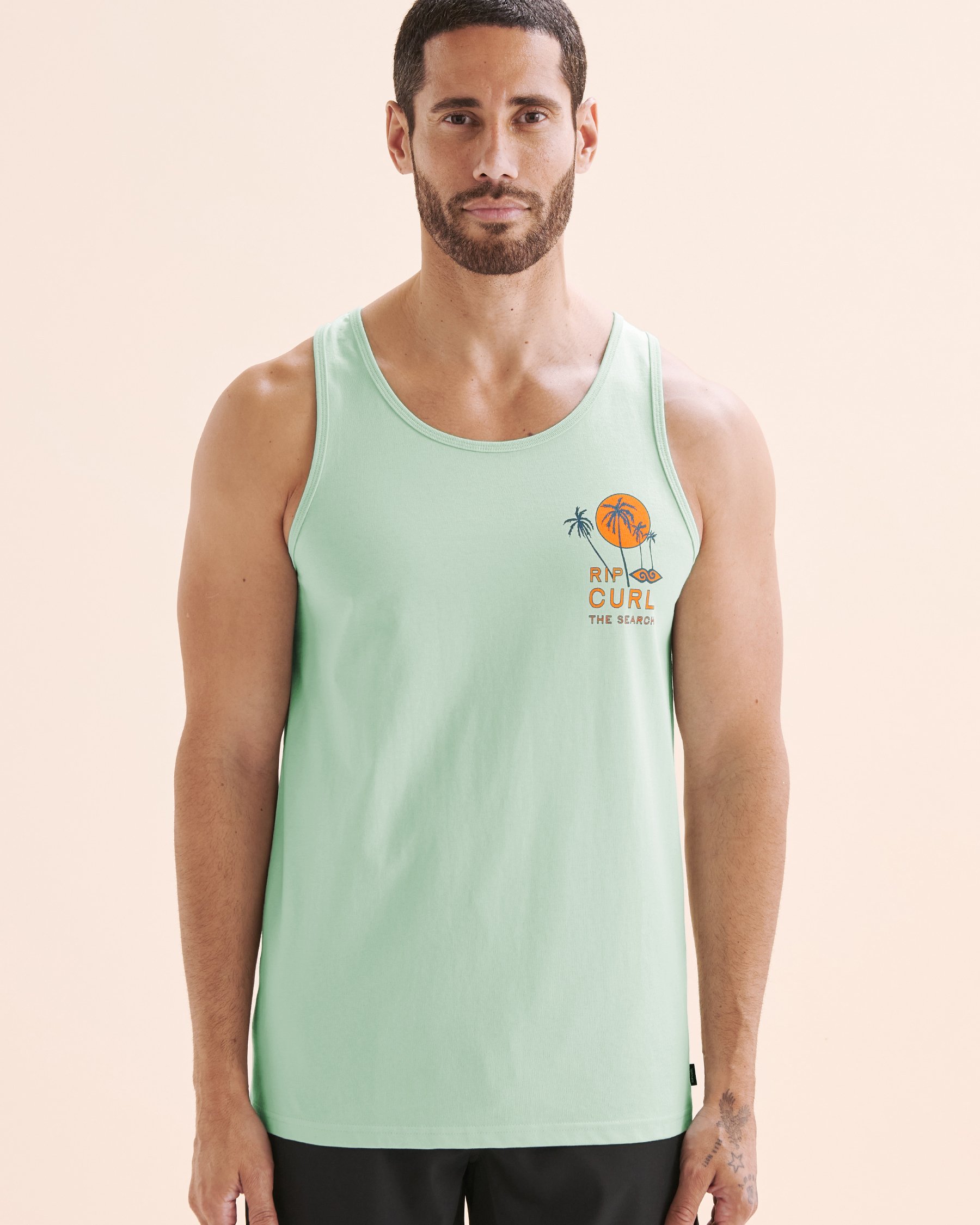 RIP CURL Camisole AOTS Cody Welsh Bleu Aqua 0POMTE - View1