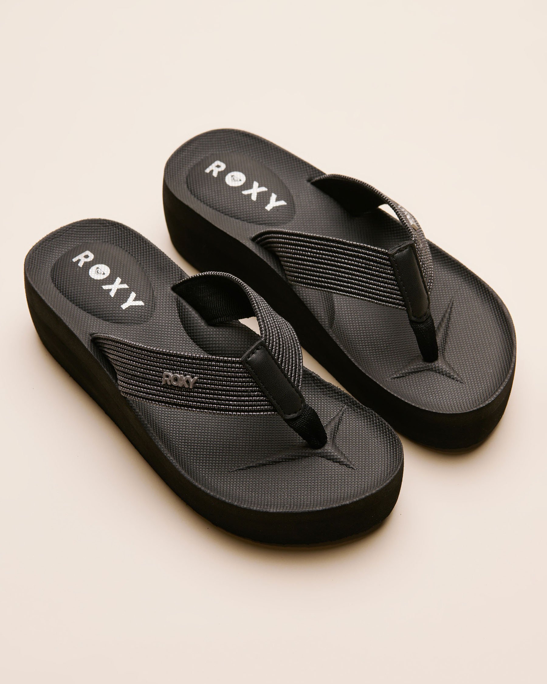 ROXY Sandales compensées Play Day Noir 14039265 - View1