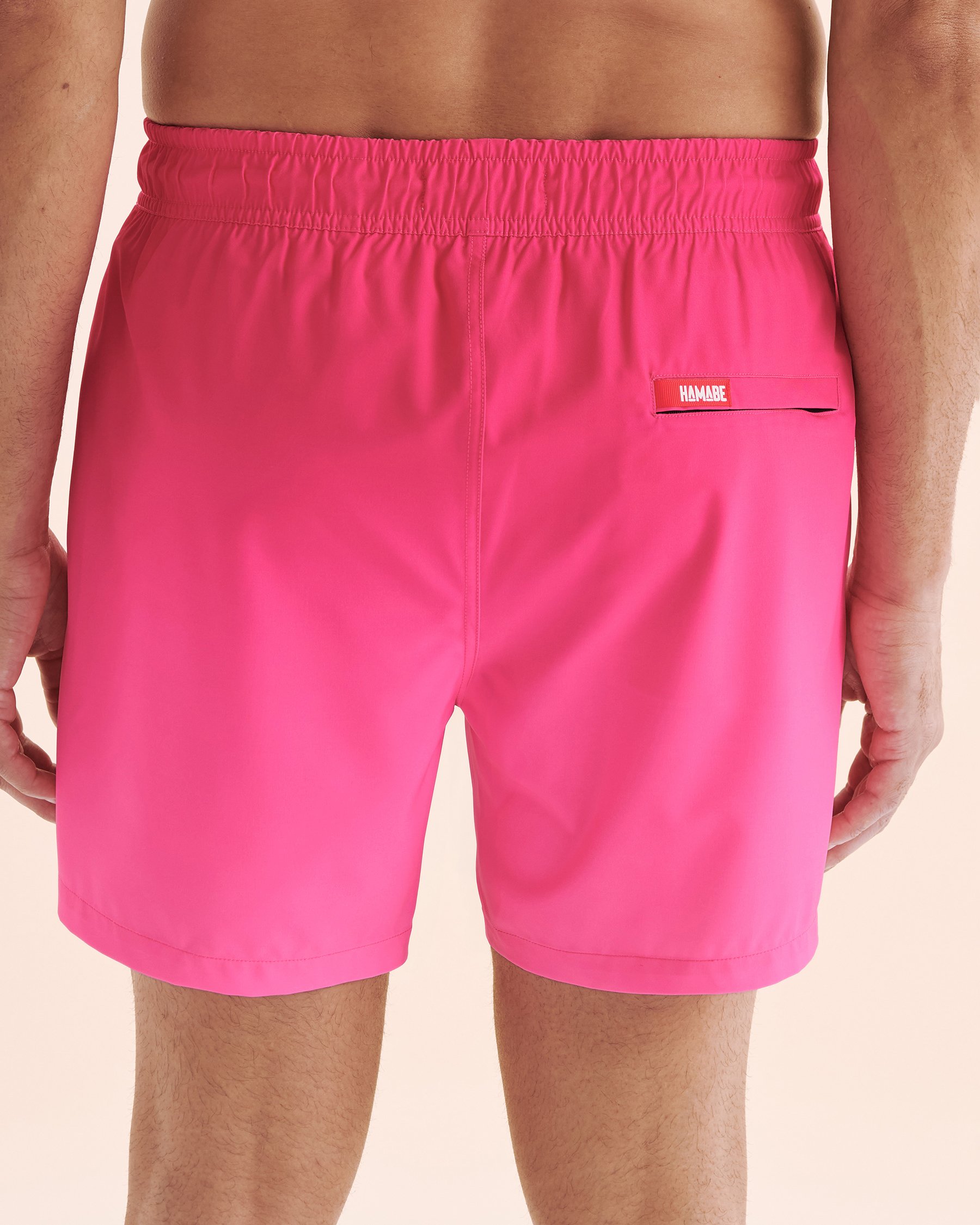 HAMABE Volley Swimsuit with Long Lining Ombre Pink 03100054 - View3