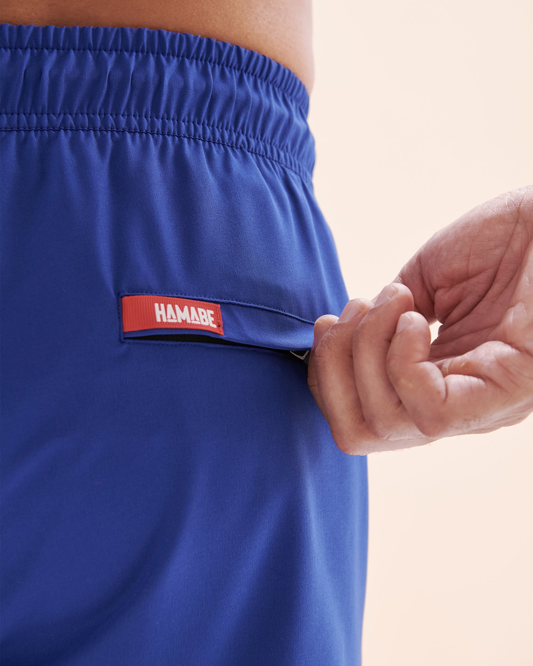 HAMABE Comfort Liner Volley Swimsuit Mazarine Blue 03100055 - View3