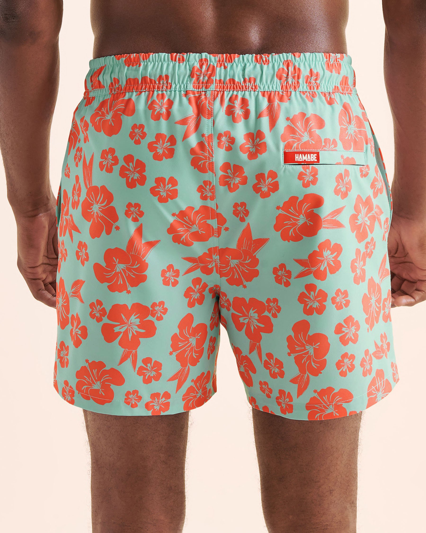 HAMABE Maillot volley à doublure compressive Bleu frais 03100056 - View2