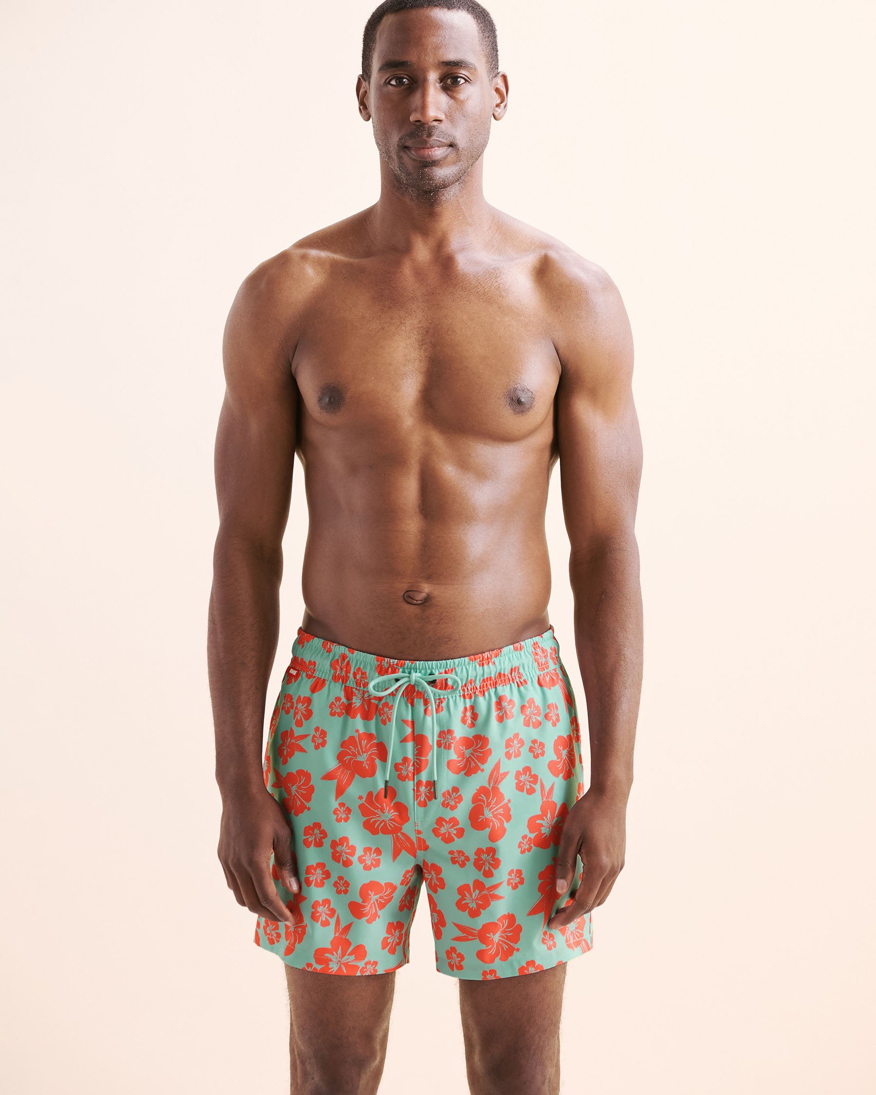 HAMABE Maillot volley à doublure compressive Bleu frais 03100056 - Voir5