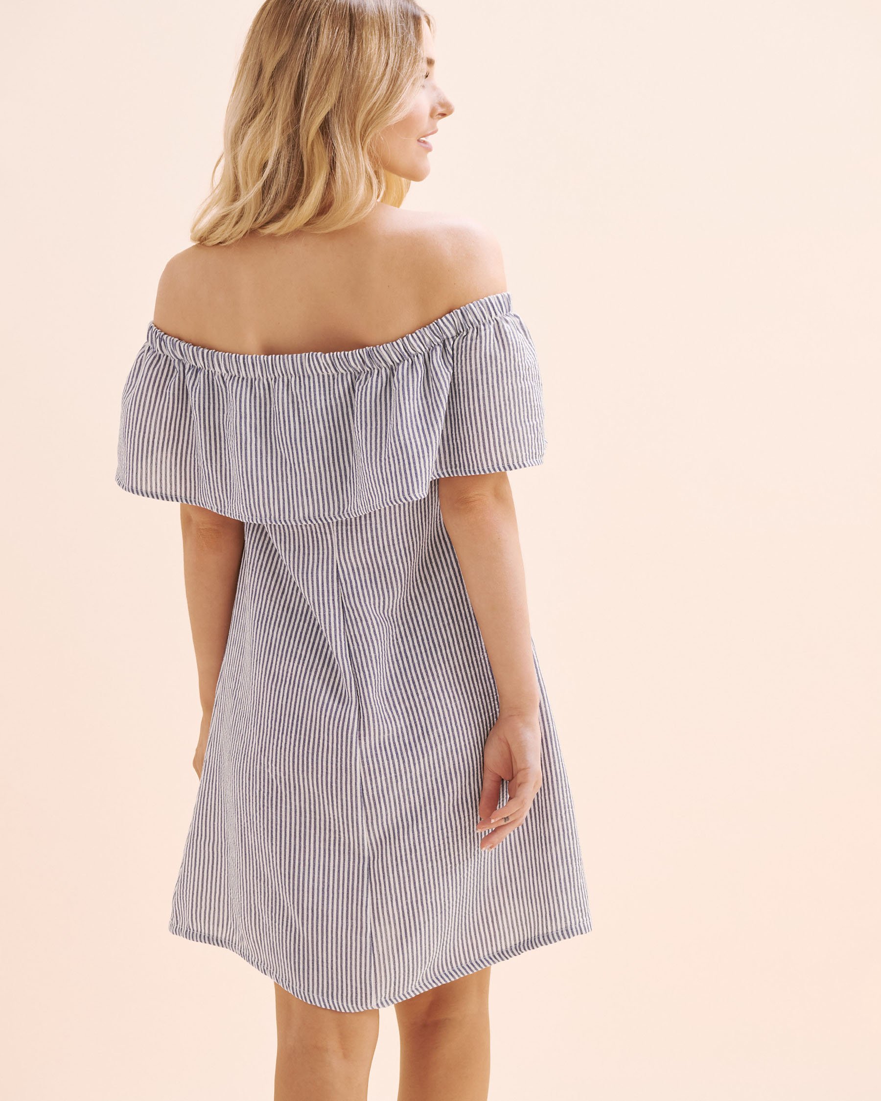 COVER ME Robe courte Linen Sirona Rayures 26025775 - View2