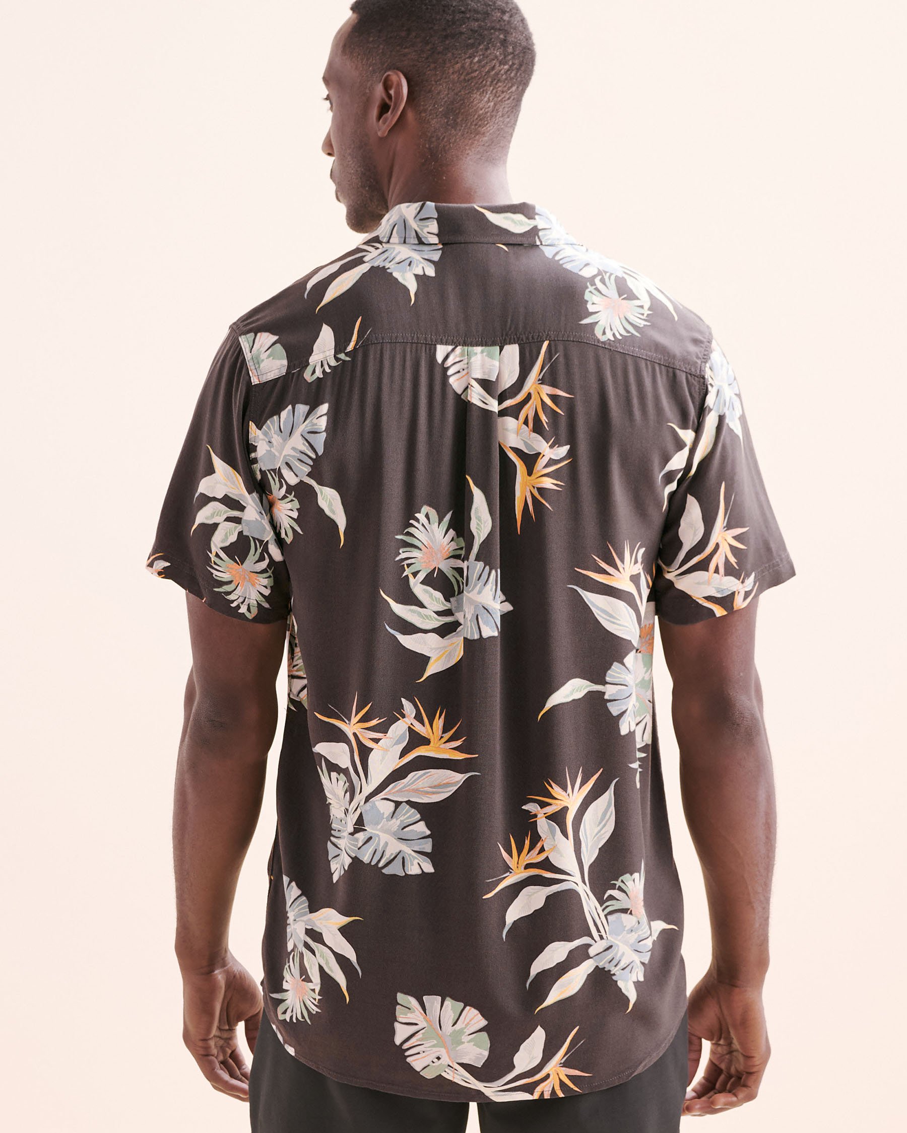 RIP CURL Fun Times Short Sleeves Shirt Black 05HMSH - View2