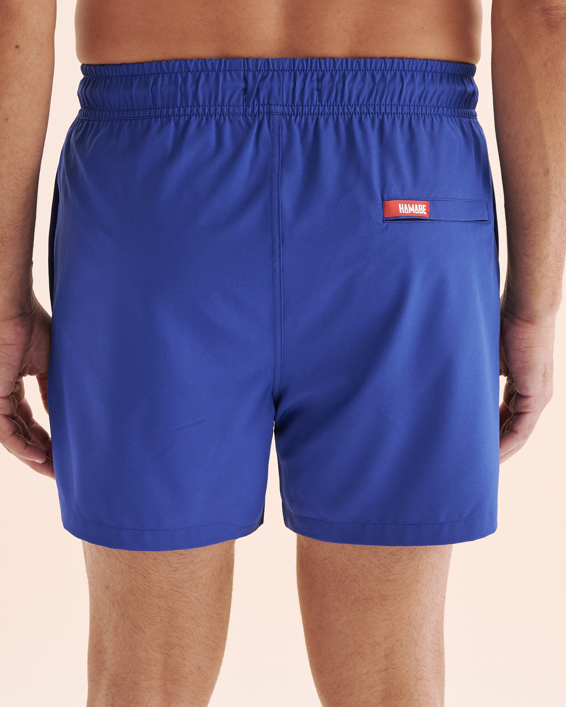 HAMABE Maillot volley à doublure confort Bleu Mazarine 03100055 - View2