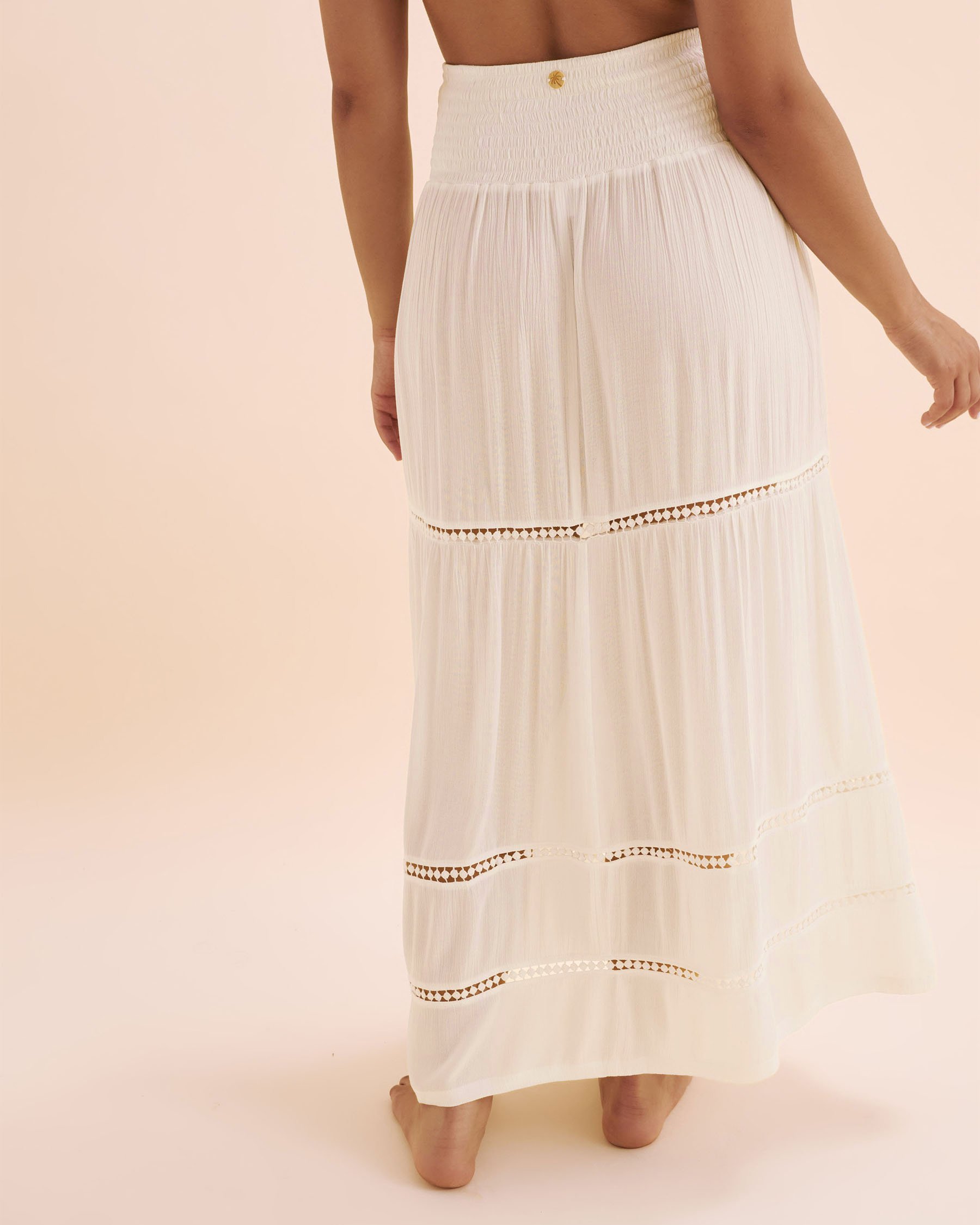 OFF THE BEACH Maxi Skirt White 02200092 - View5