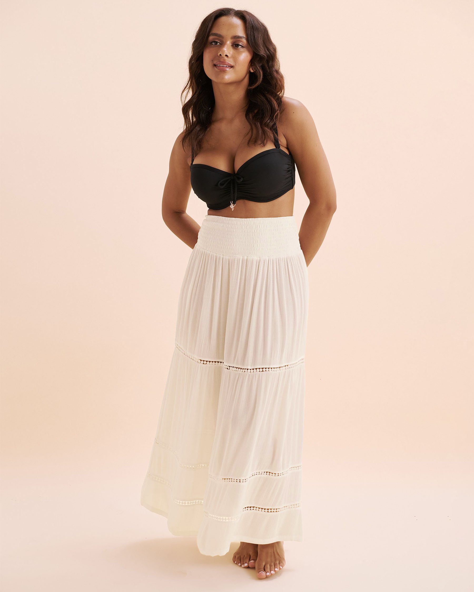 OFF THE BEACH Maxi Skirt White 02200092 - View6