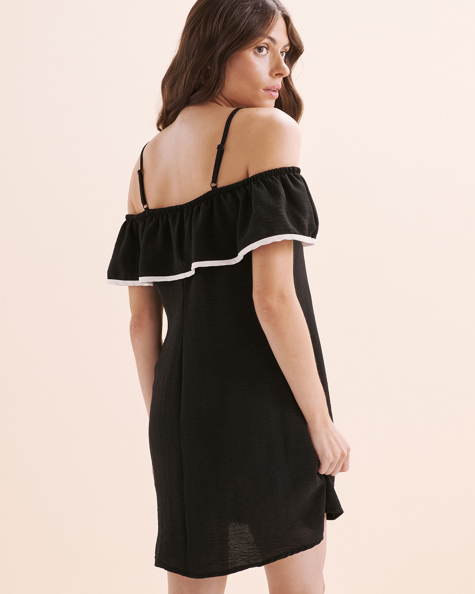 COVER ME Melrose Flo Short Dress Black 26022576 - View2