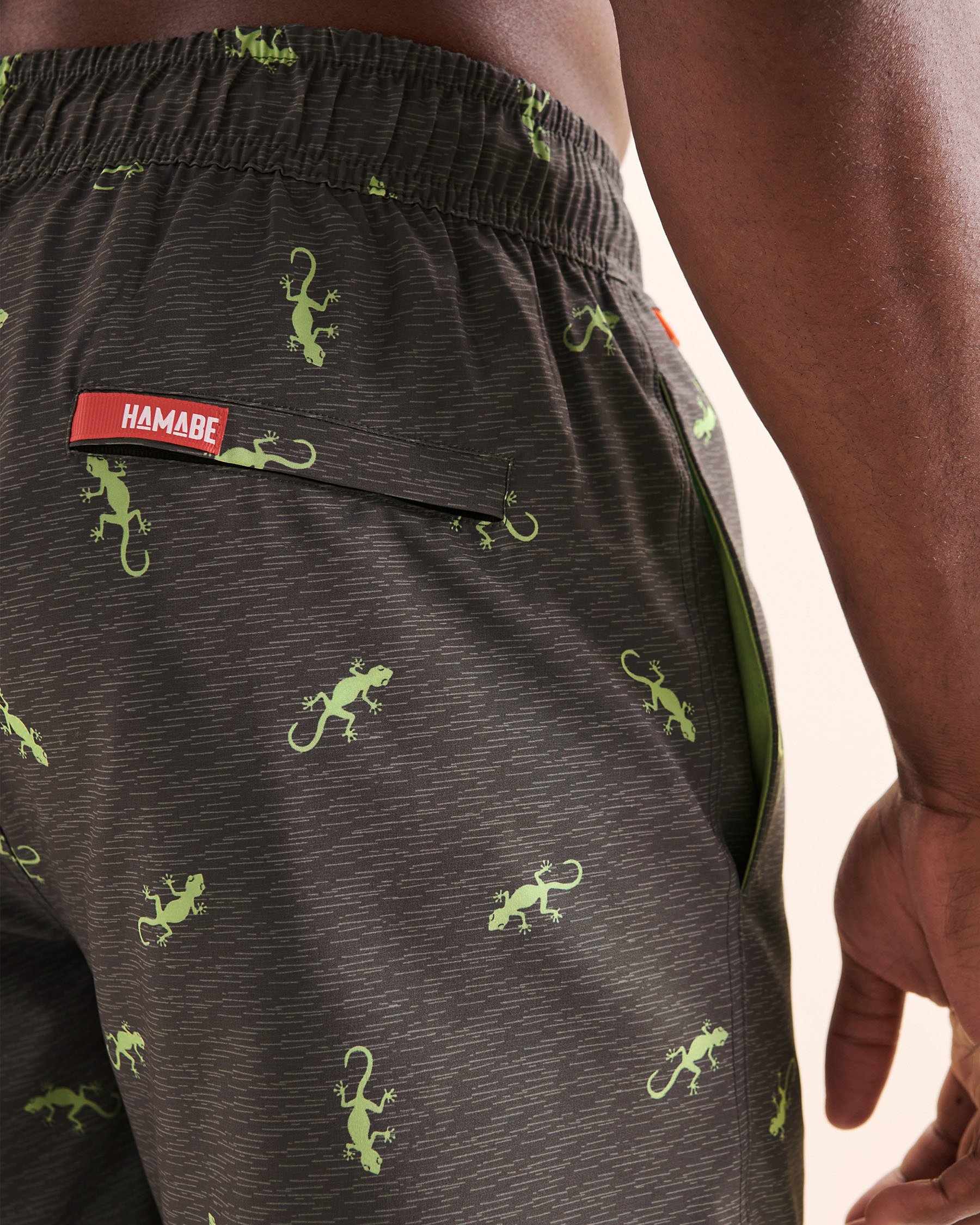 HAMABE Comfort Liner Volley Swimsuit Grey 03100061 - View3