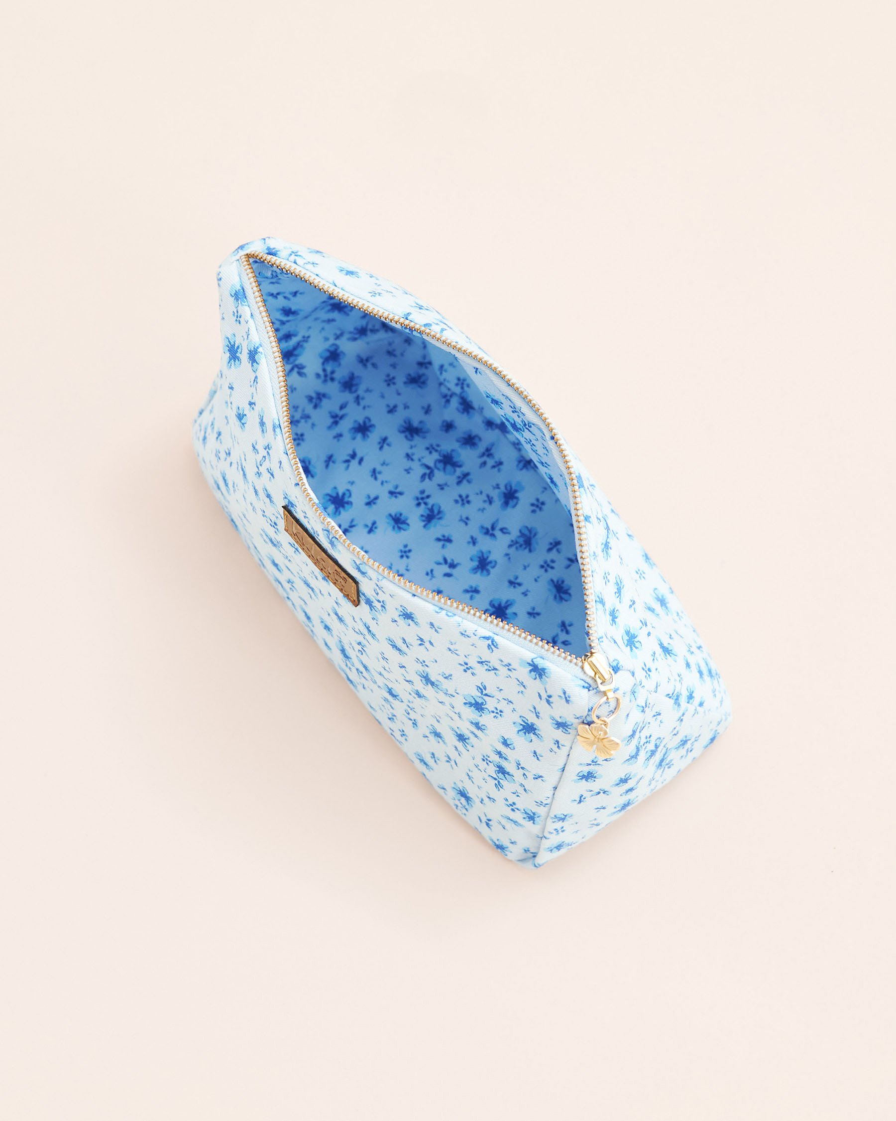 KULANI KINIS Dream Flower Pouch Floral Blue POUCH101DRFL - View2