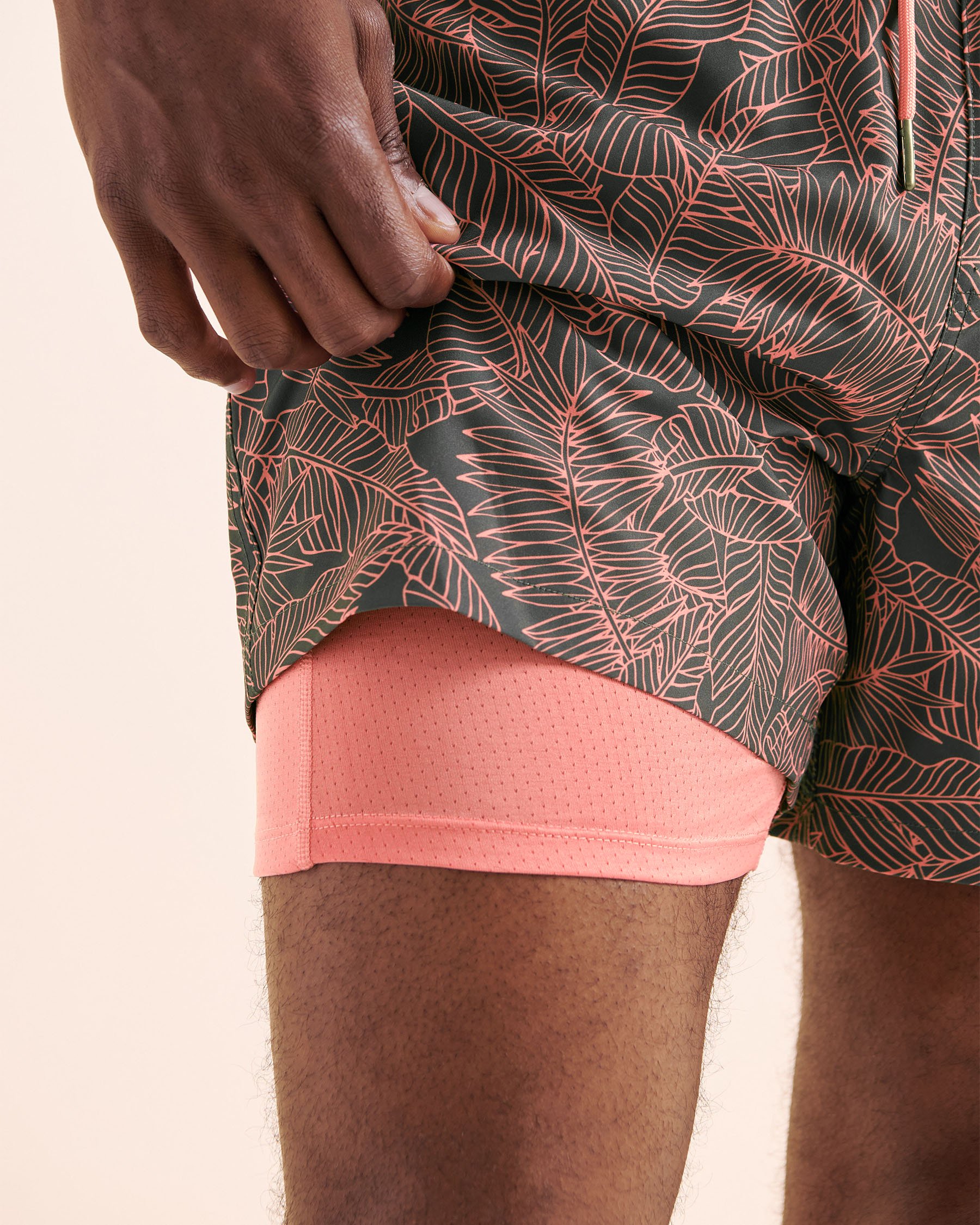 HAMABE Compression Liner Volley Swimsuit Grey 03100060 - View7