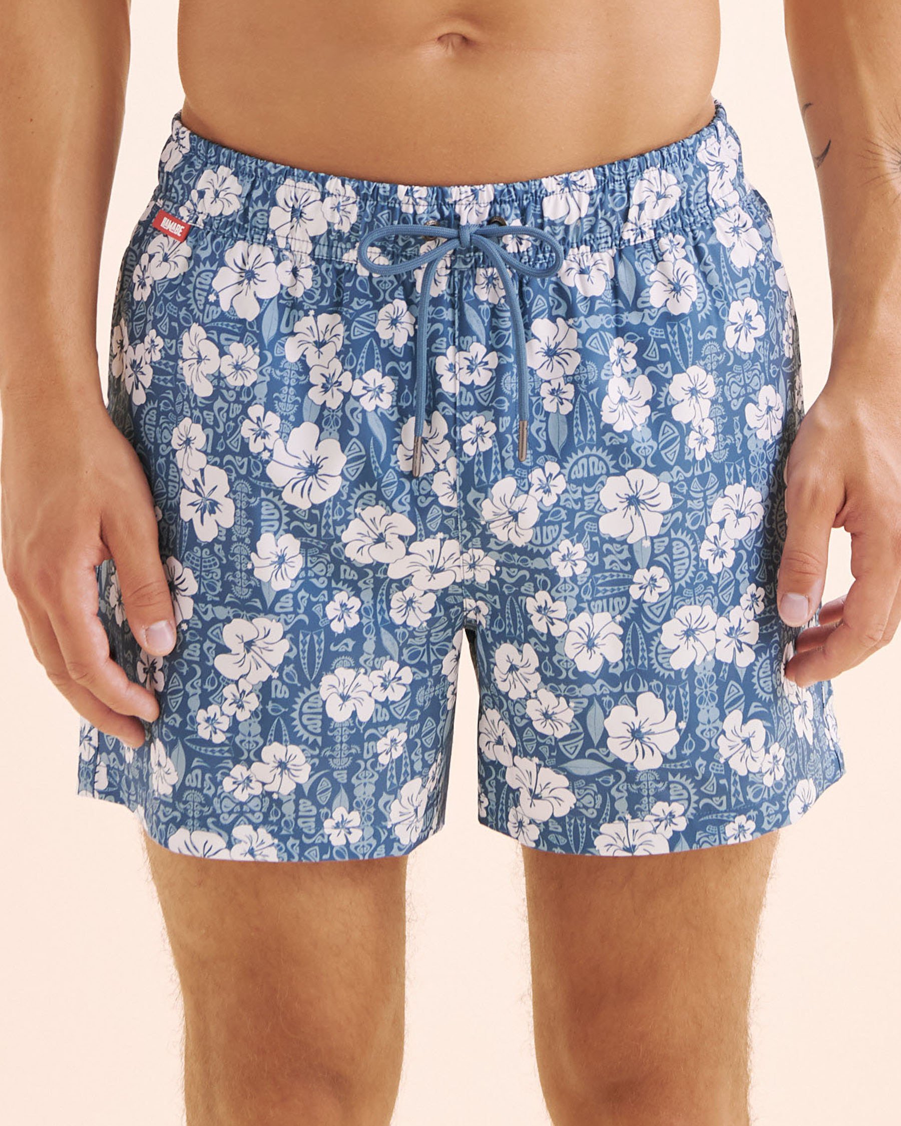 HAMABE Comfort Liner Volley Swimsuit Blue 03100061 - View1