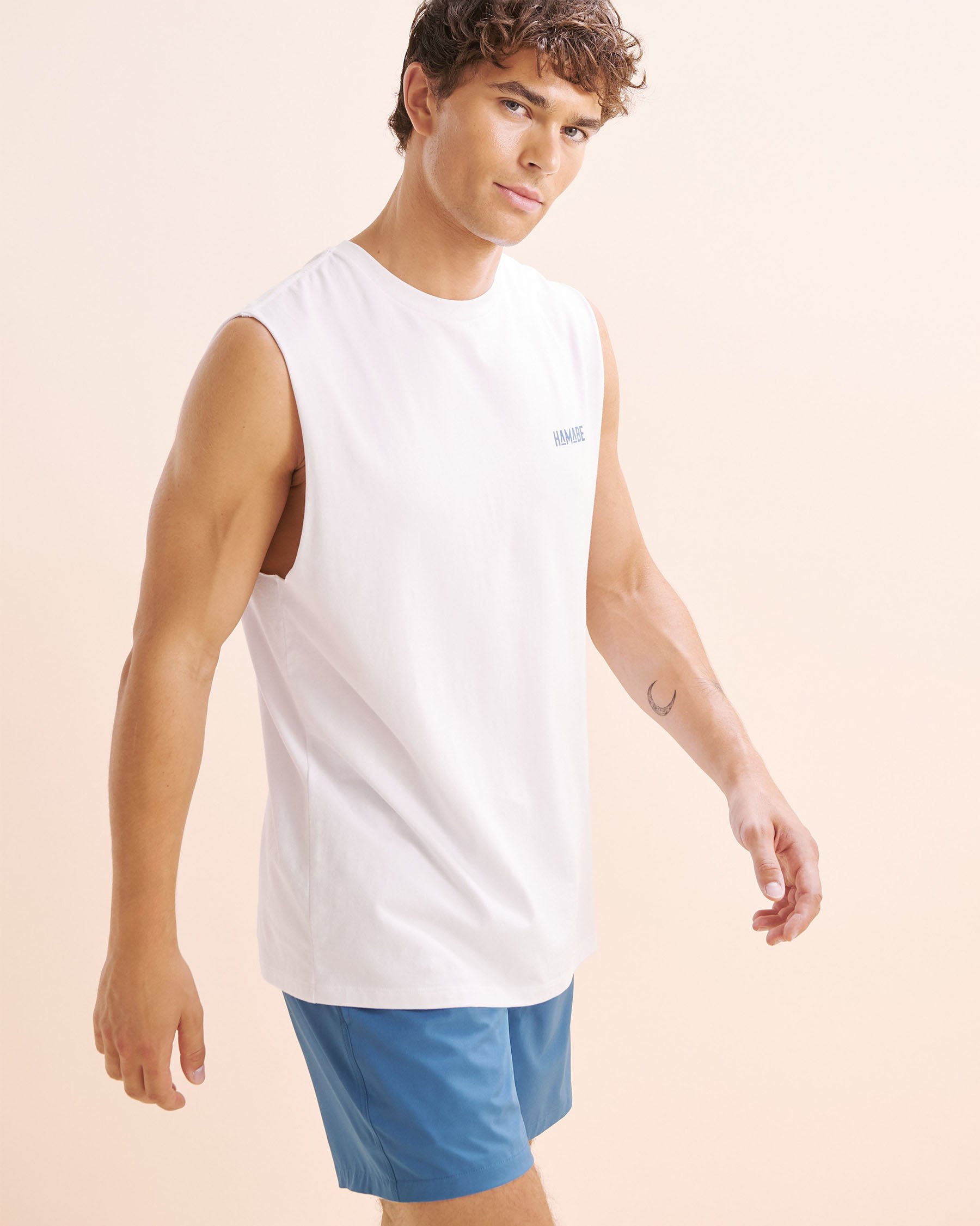 HAMABE Camisole Blanc 04100039 - View1