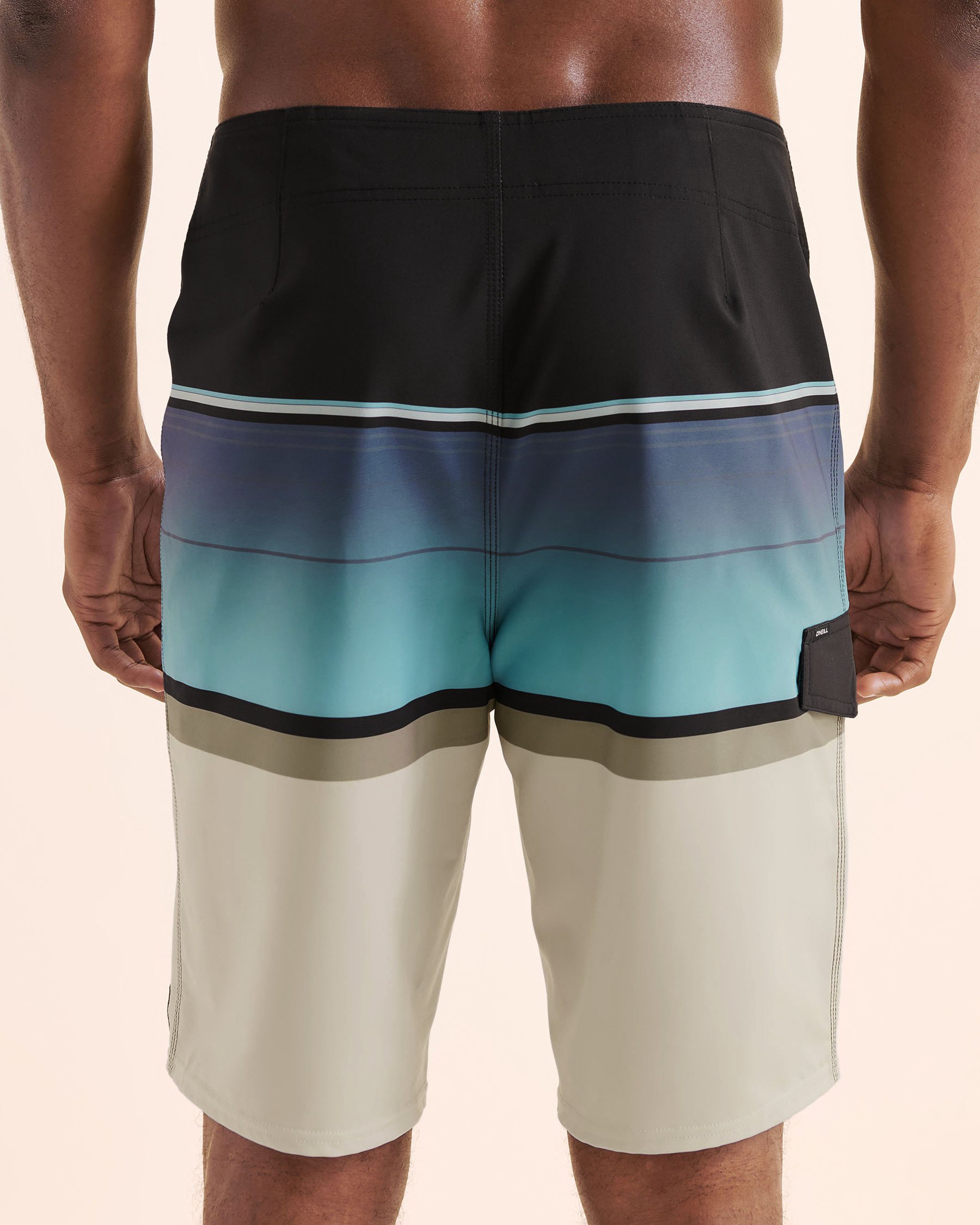 O'NEILL Maillot boardshort Lennox Stripe 21 Noir, bleu, blanc SP5106012 - View2