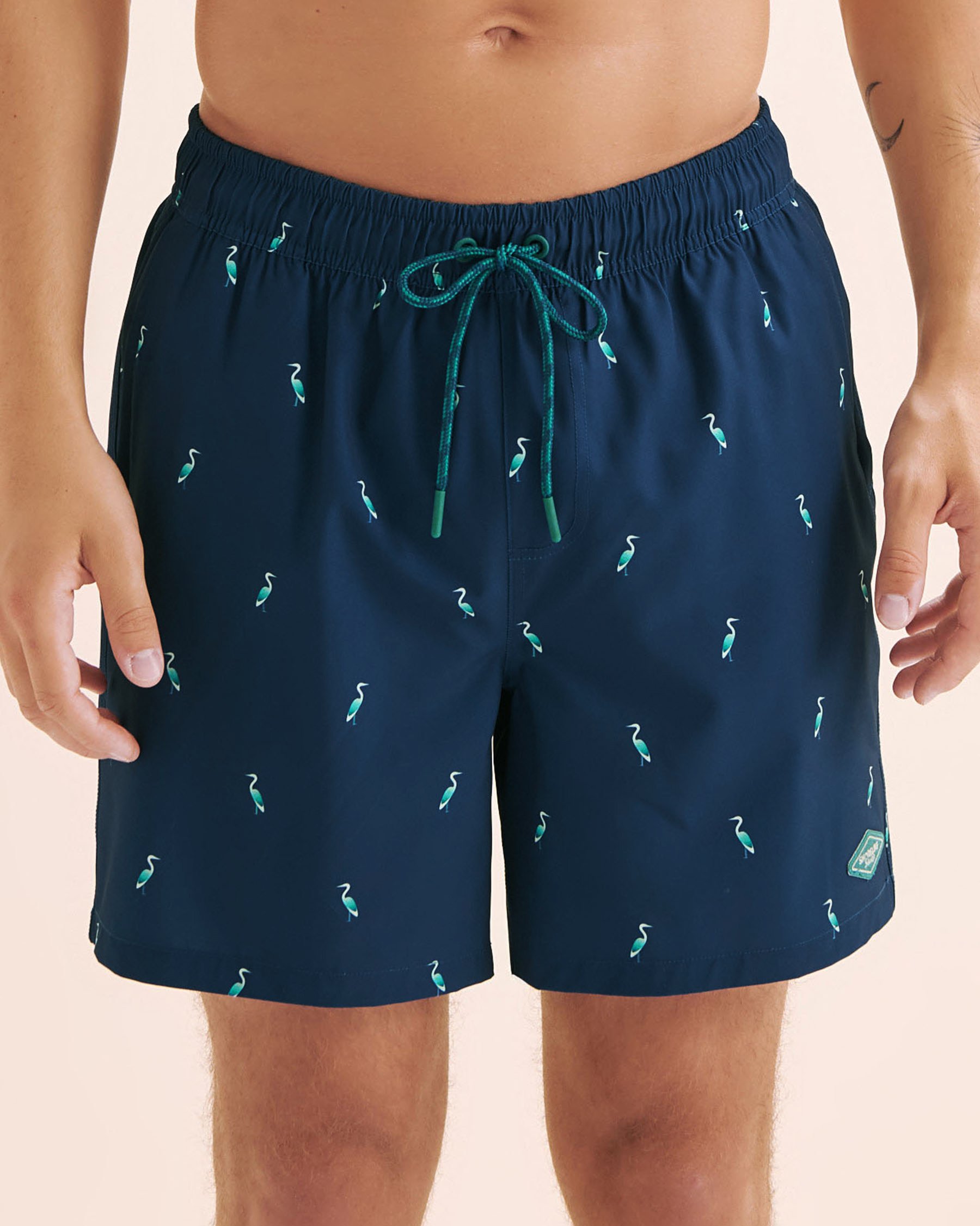 SHORELINE SEVEN Long Liner Volley Swimsuit Poseidon blue 03100058 - View5