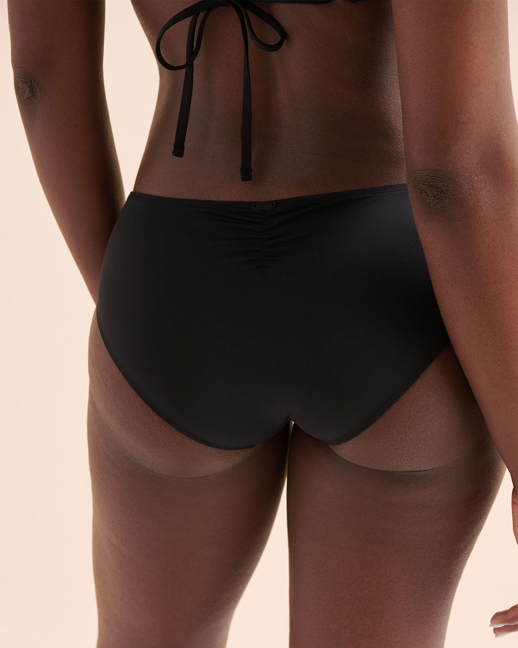 TROPIK Low-Rise Hipster Bikini Bottom Black 01300474 - View3