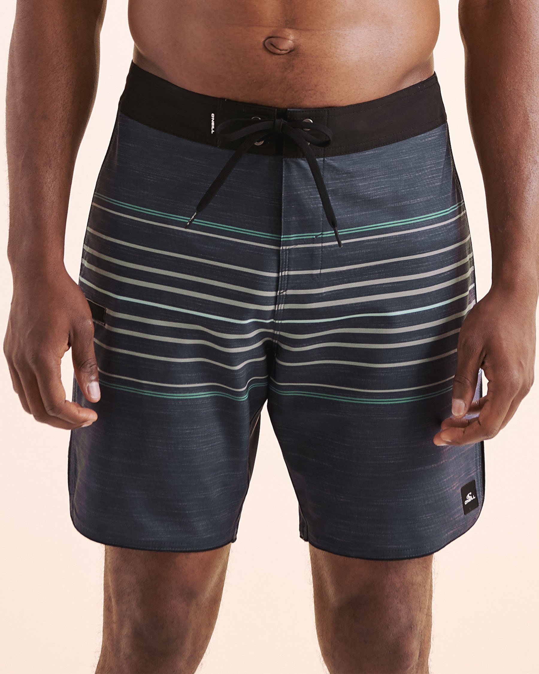 O'NEILL Hyperfreak Heat Stripe Scallop Boardshort Navy Blue SP5106032 - View1