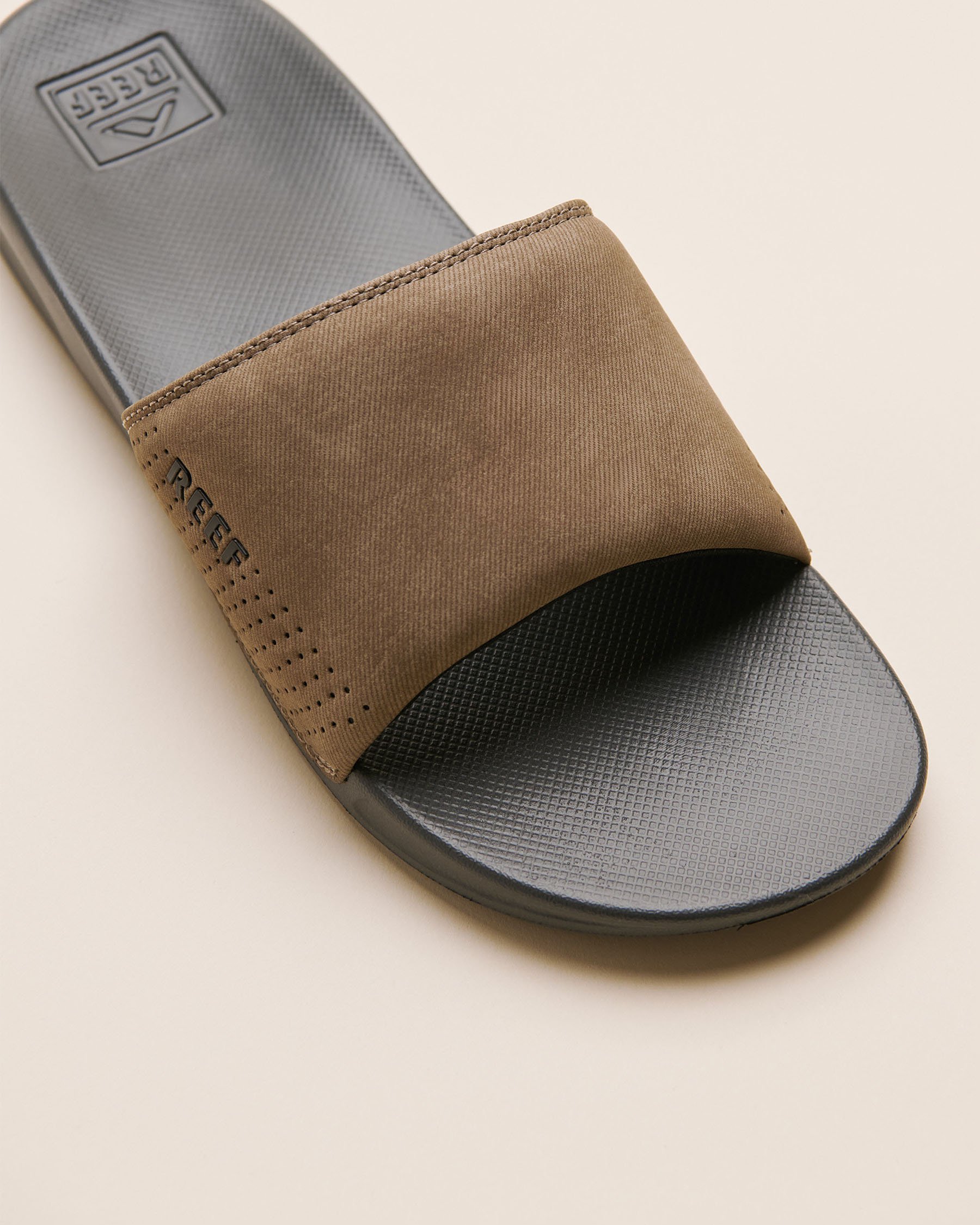 REEF One Slide Sandals Grey RF0A3ONDGTA - View4