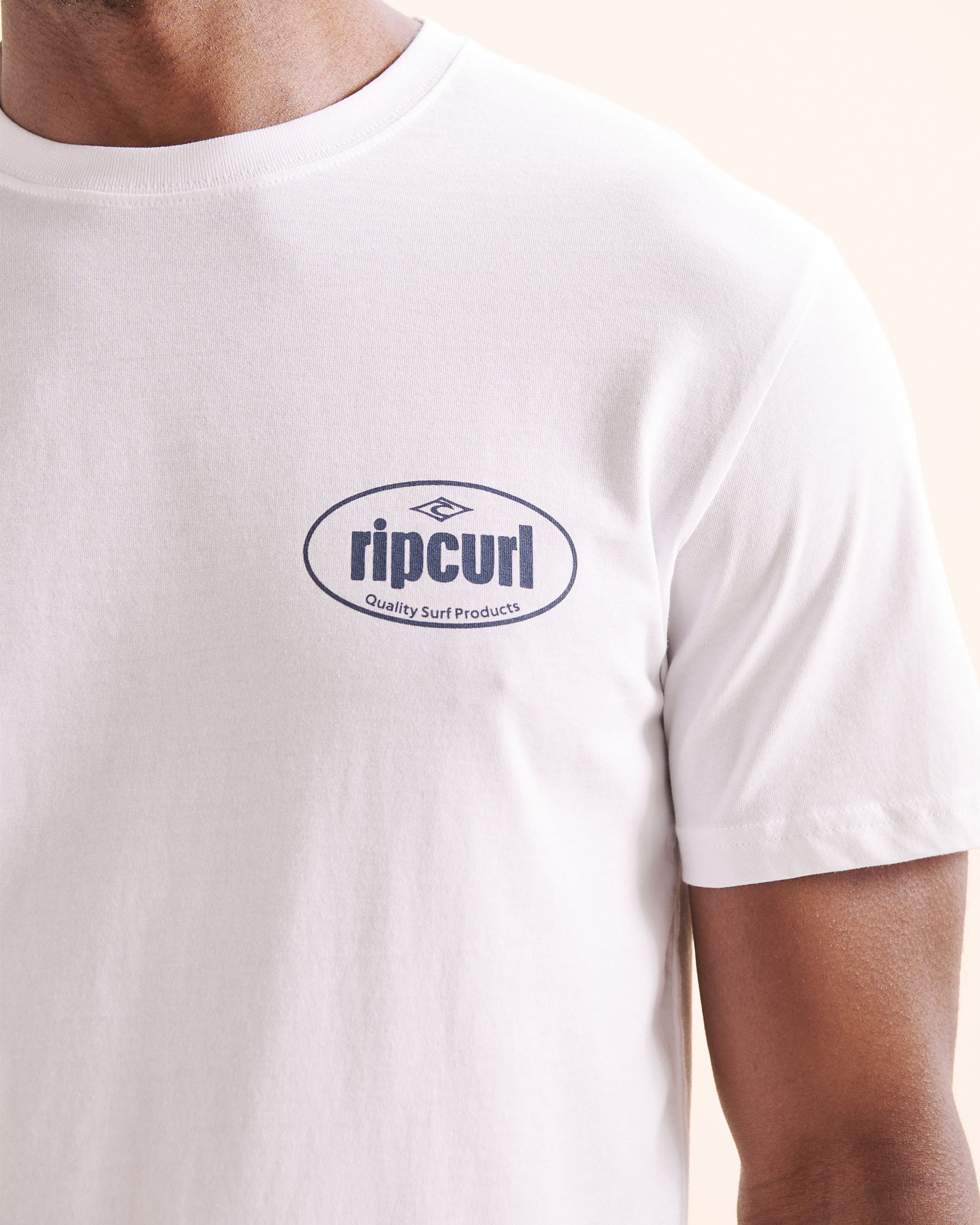 RIP CURL Everyday T-shirt White 0UPMTE - View3