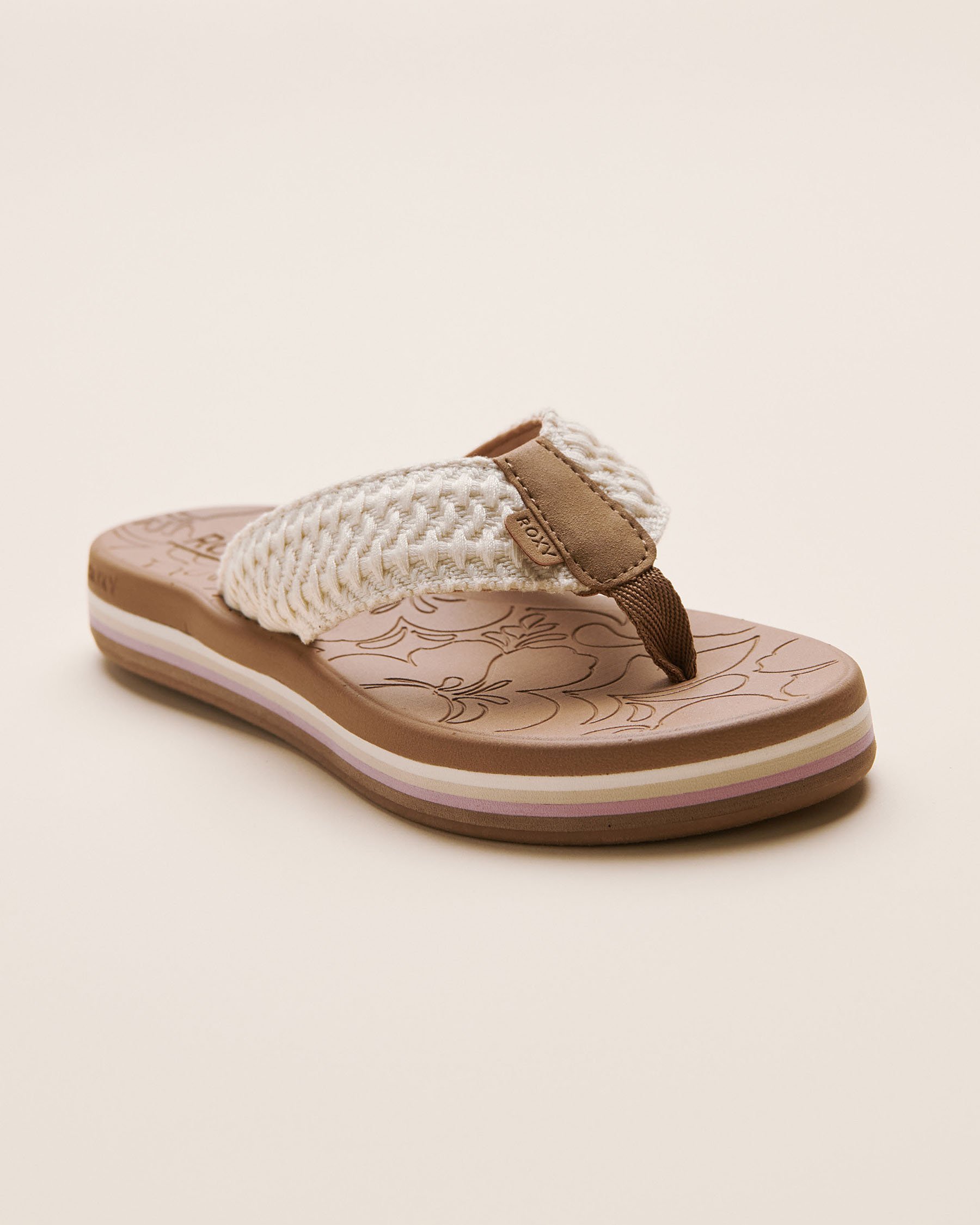 ROXY Sandales compensées Colbee Hi Blanc Crème 14039289 - Voir5