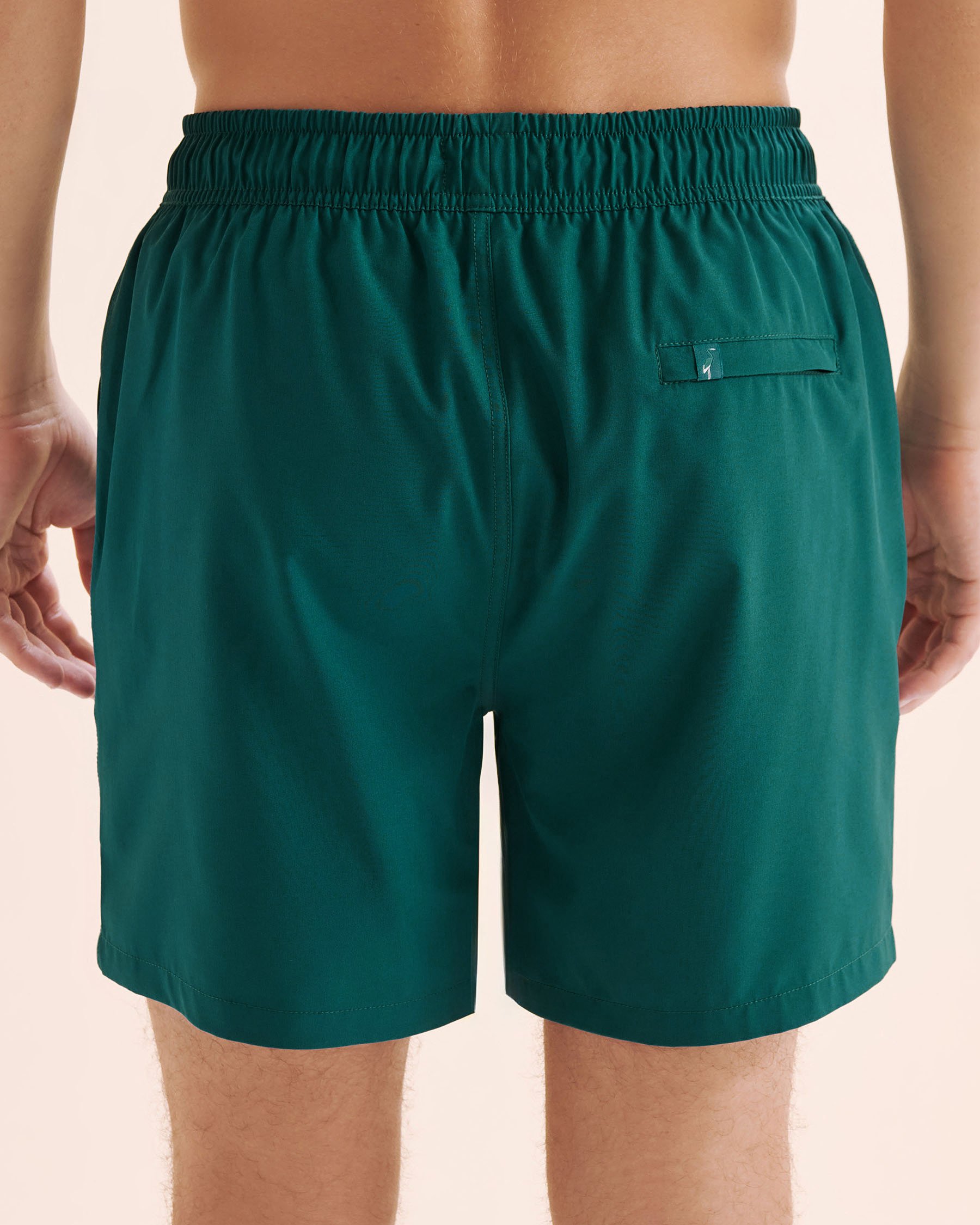 SHORELINE SEVEN Long Liner Volley Swimsuit Green 03100058 - View4