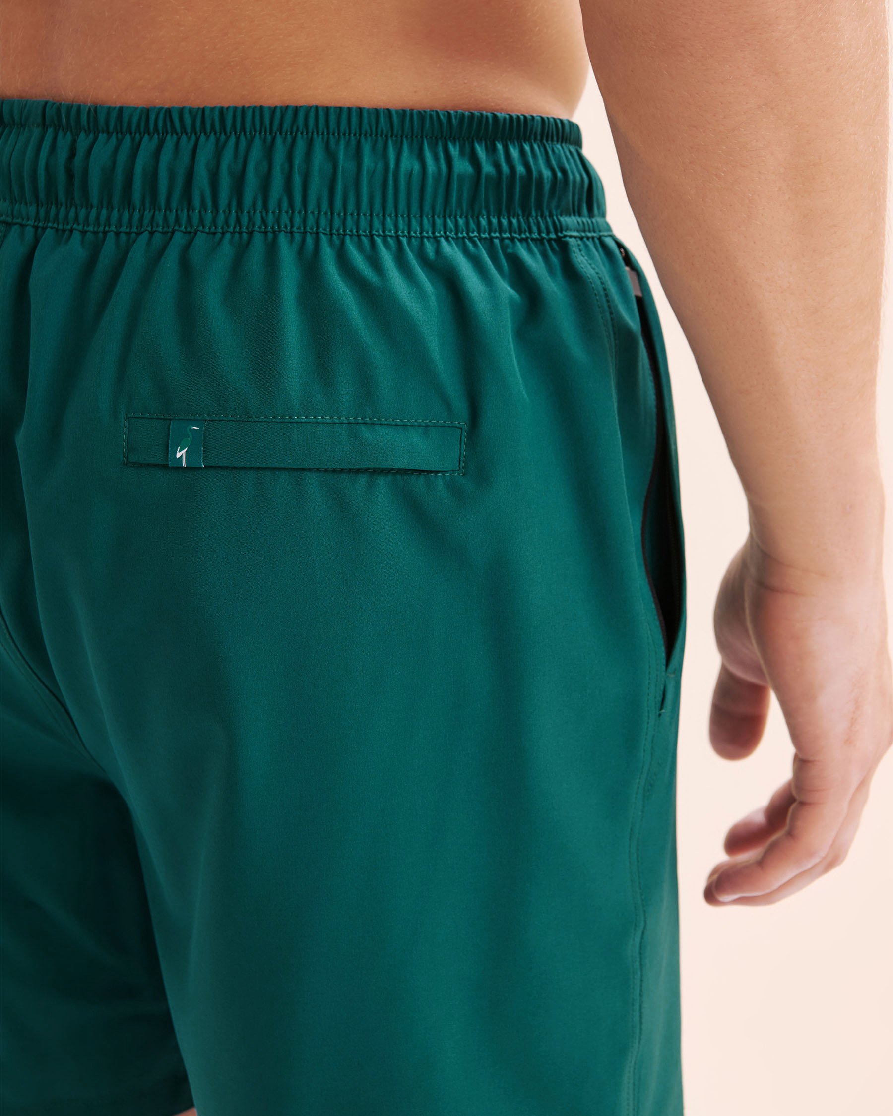 SHORELINE SEVEN Long Liner Volley Swimsuit Green 03100058 - View6