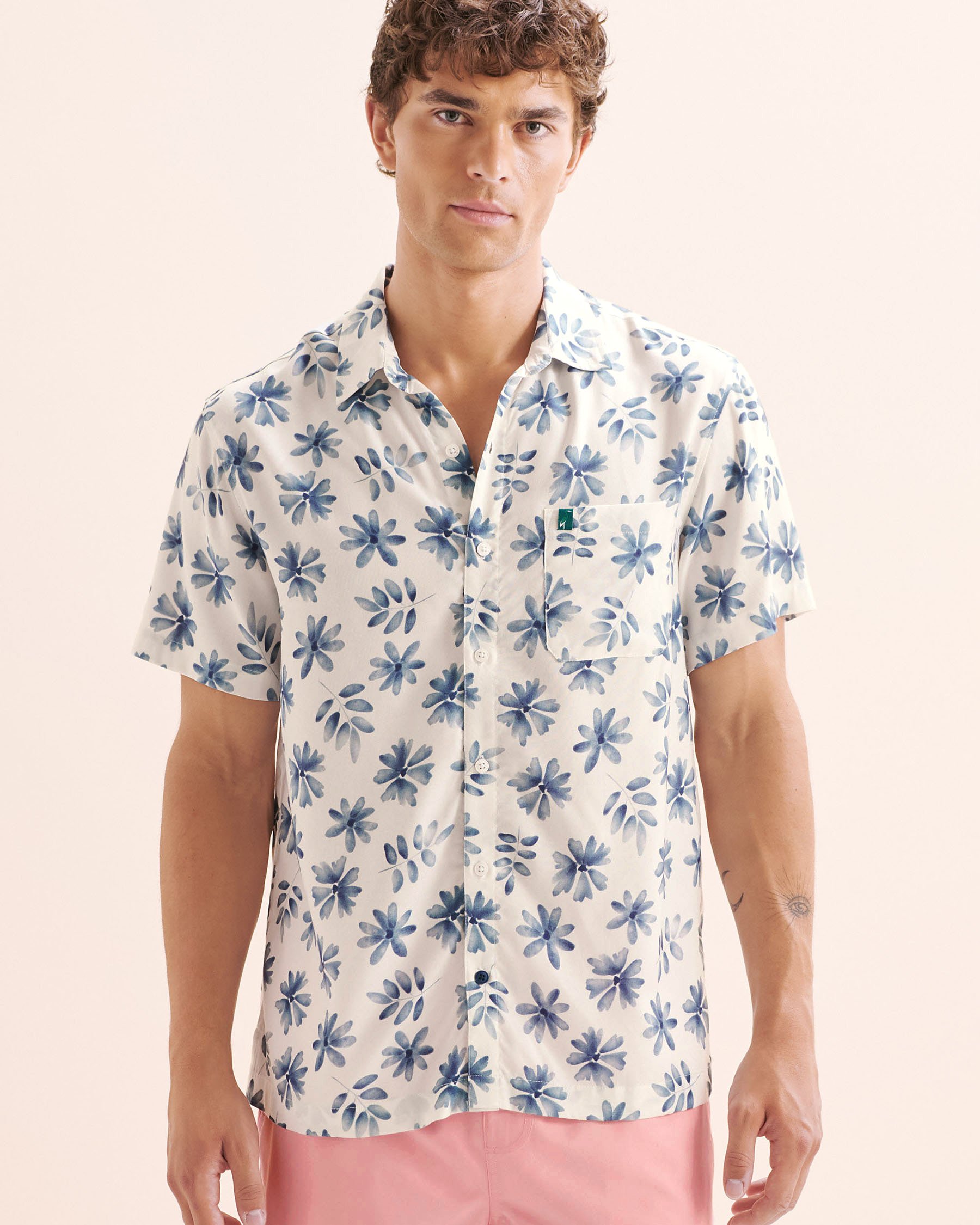 SHORELINE SEVEN Chemise à manches courtes Blanc 04100037 - View4