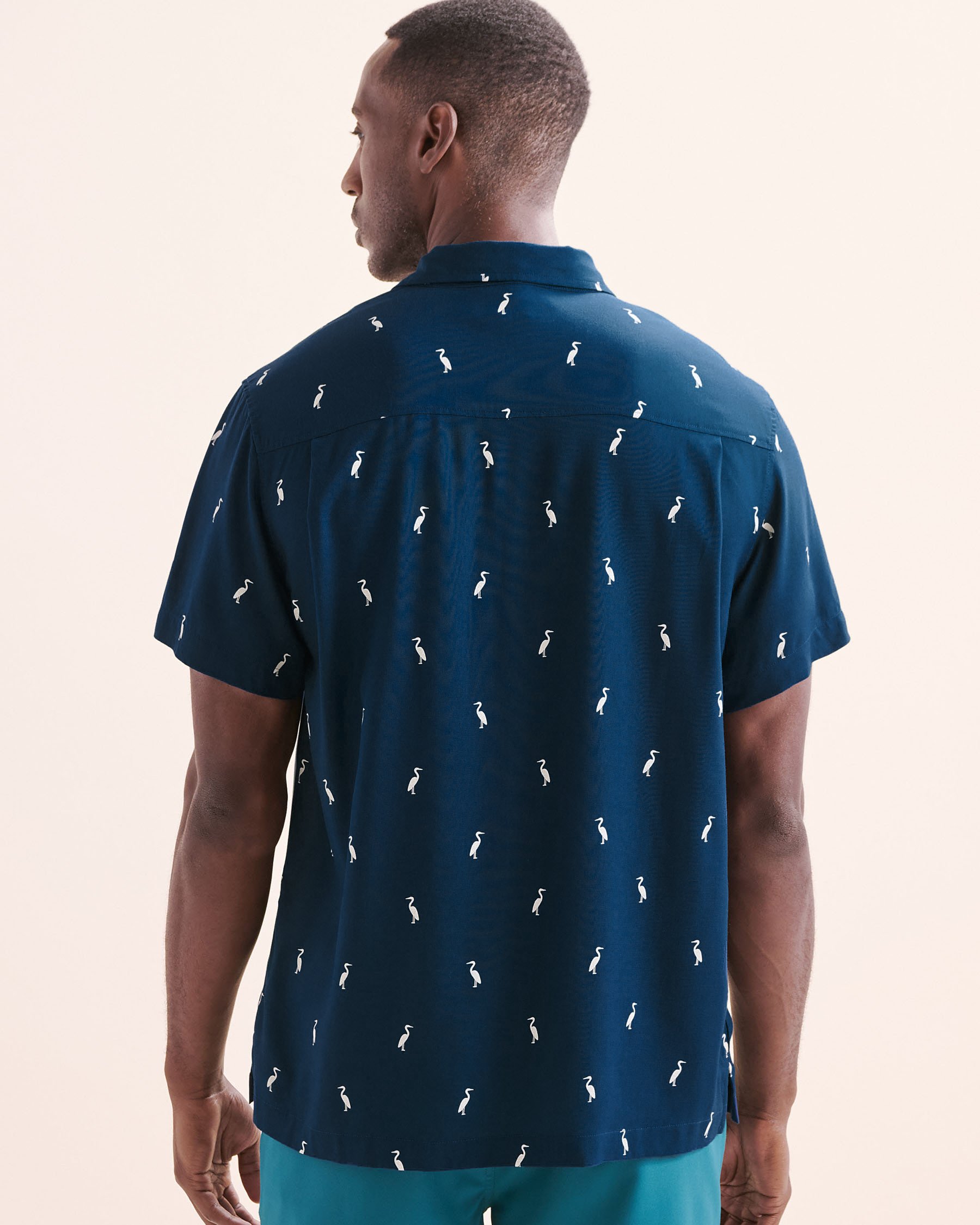 SHORELINE SEVEN Short Sleeves Shirt Poseidon blue 04100037 - View6