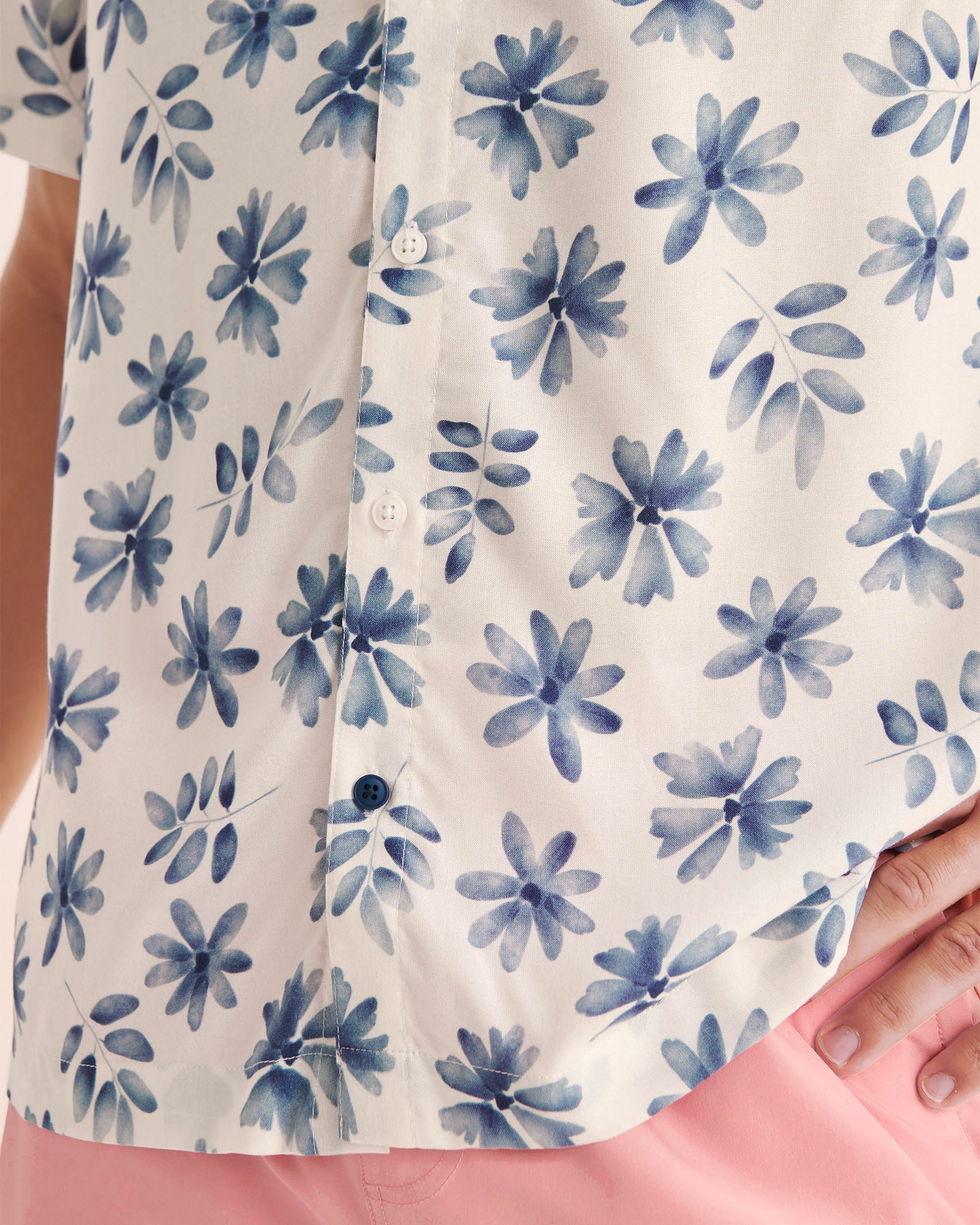 SHORELINE SEVEN Chemise à manches courtes Blanc 04100037 - Voir6