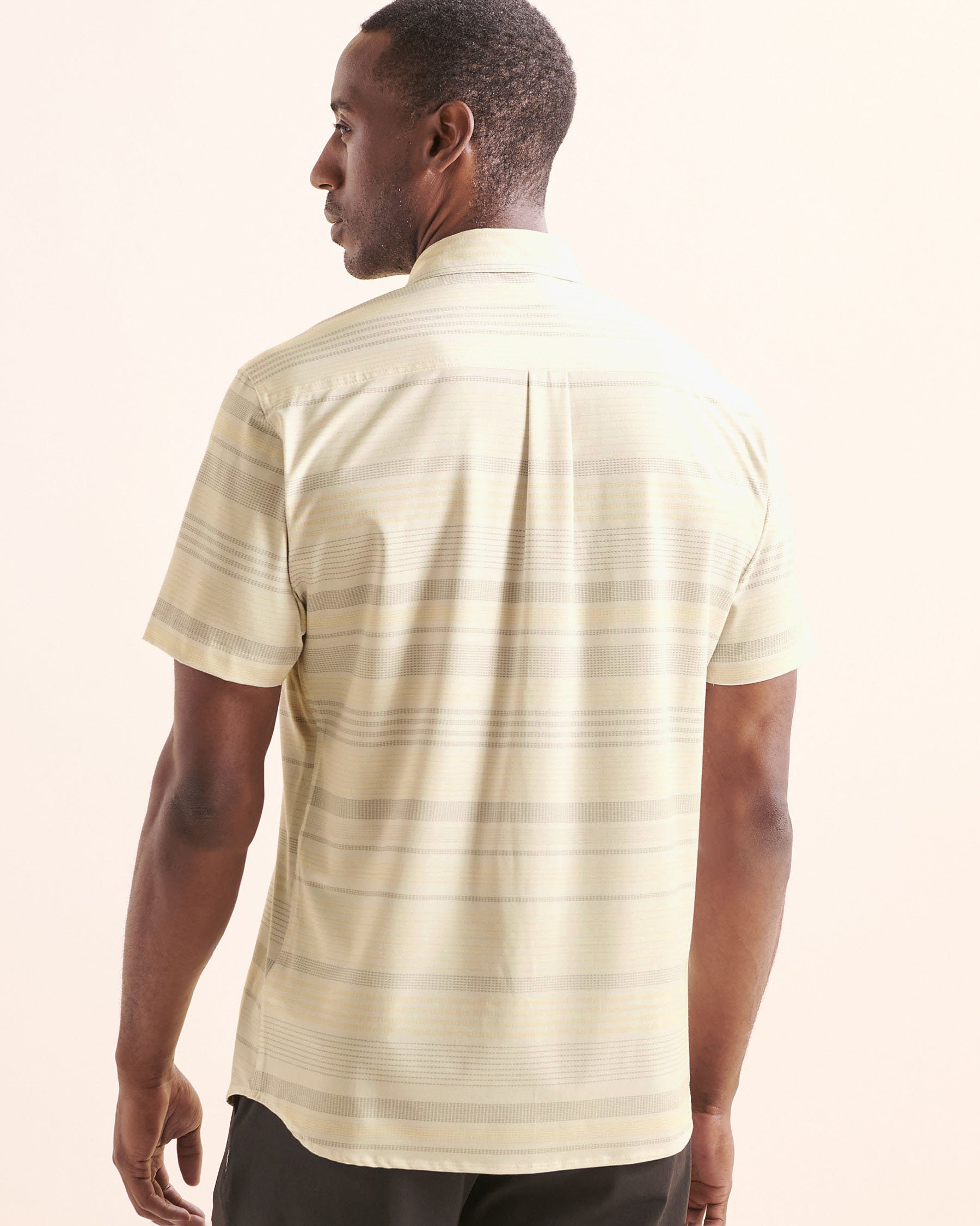 O'NEILL TRVLR UPF Traverse Stripe Standard Shirt White SP5104105 - View2