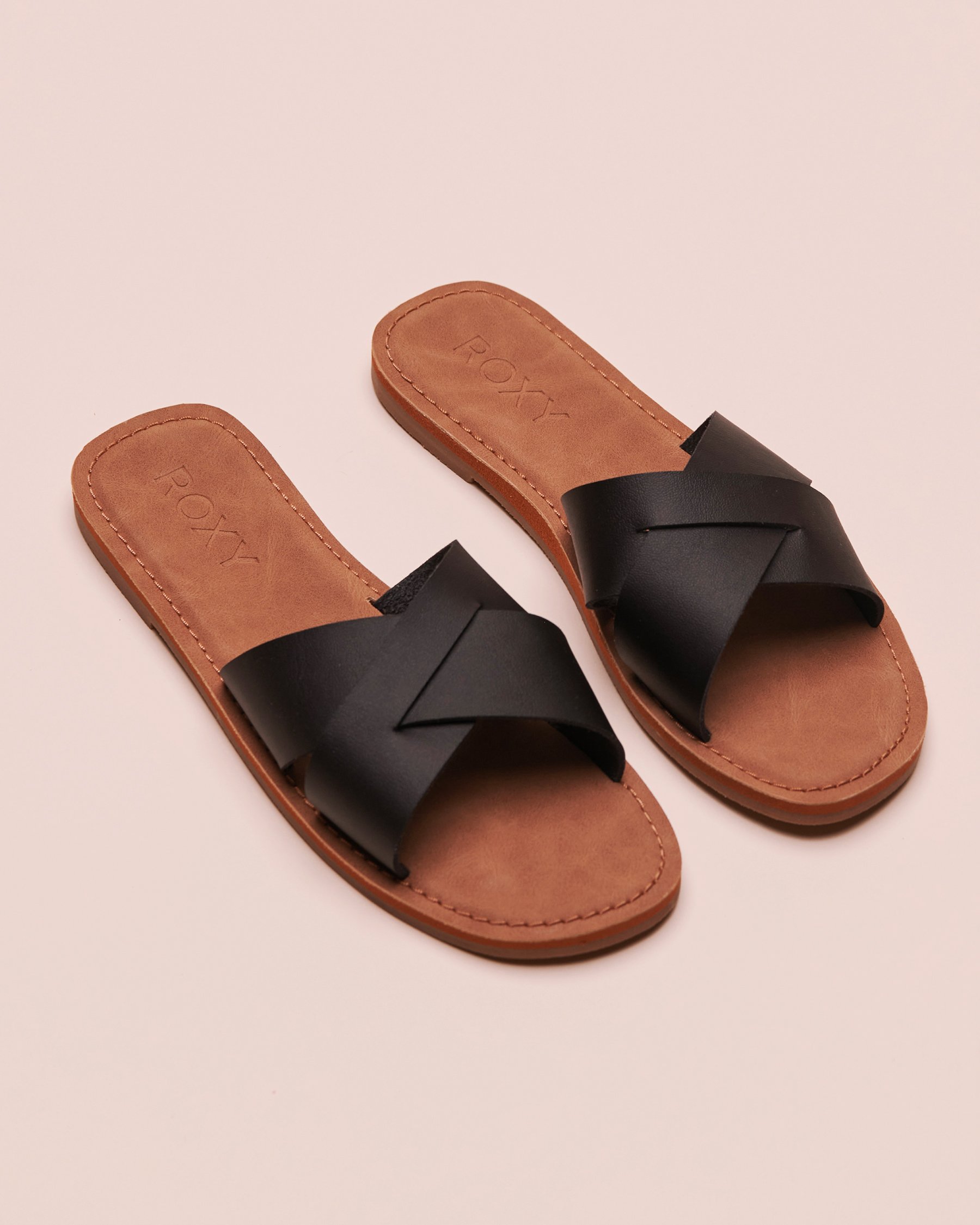 ROXY Sandales Andreya Noir 13775849 - Voir1