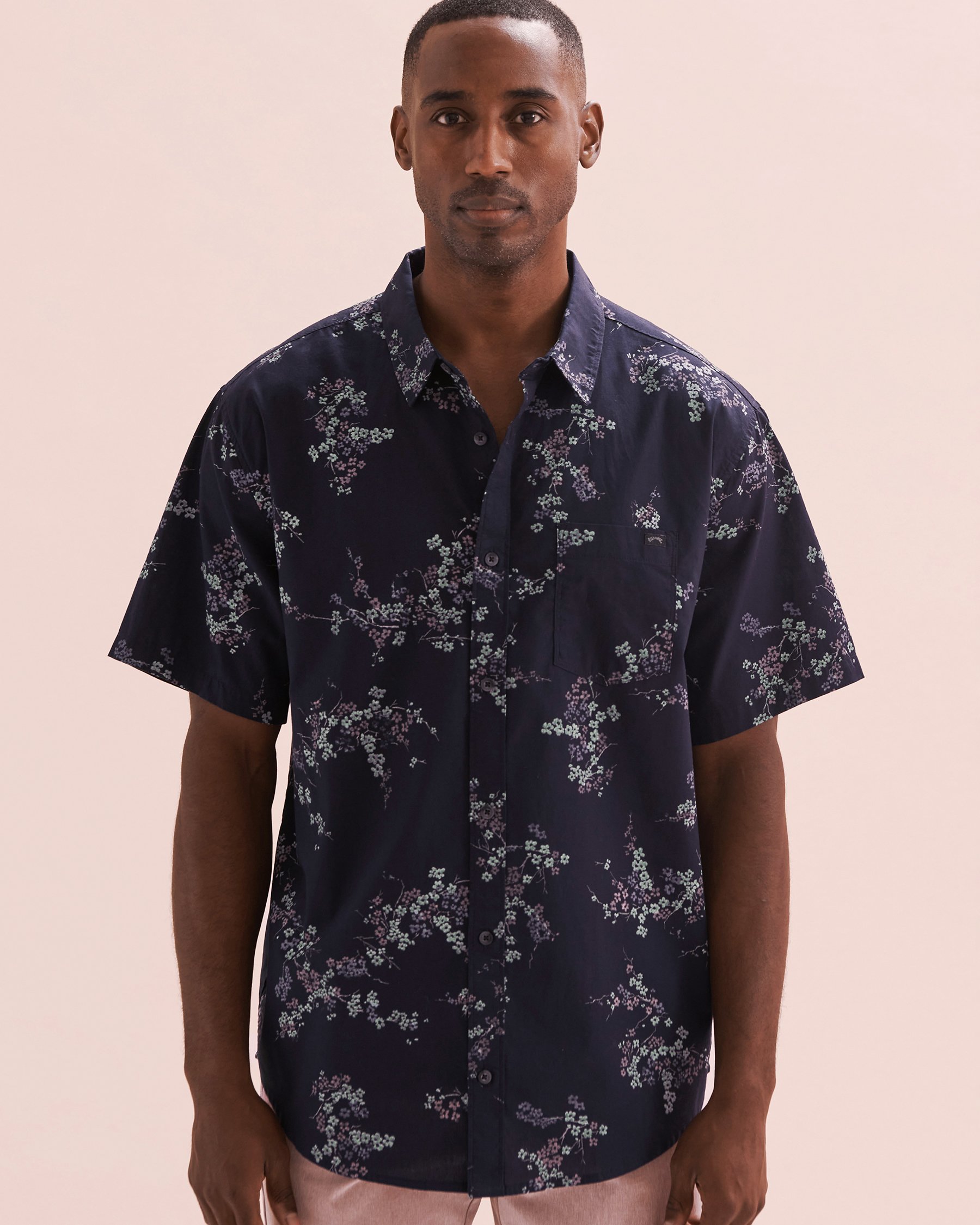 BILLABONG Sundays Mini Short Sleeve Shirt Dark Navy Blue ABYWT00232 - View4