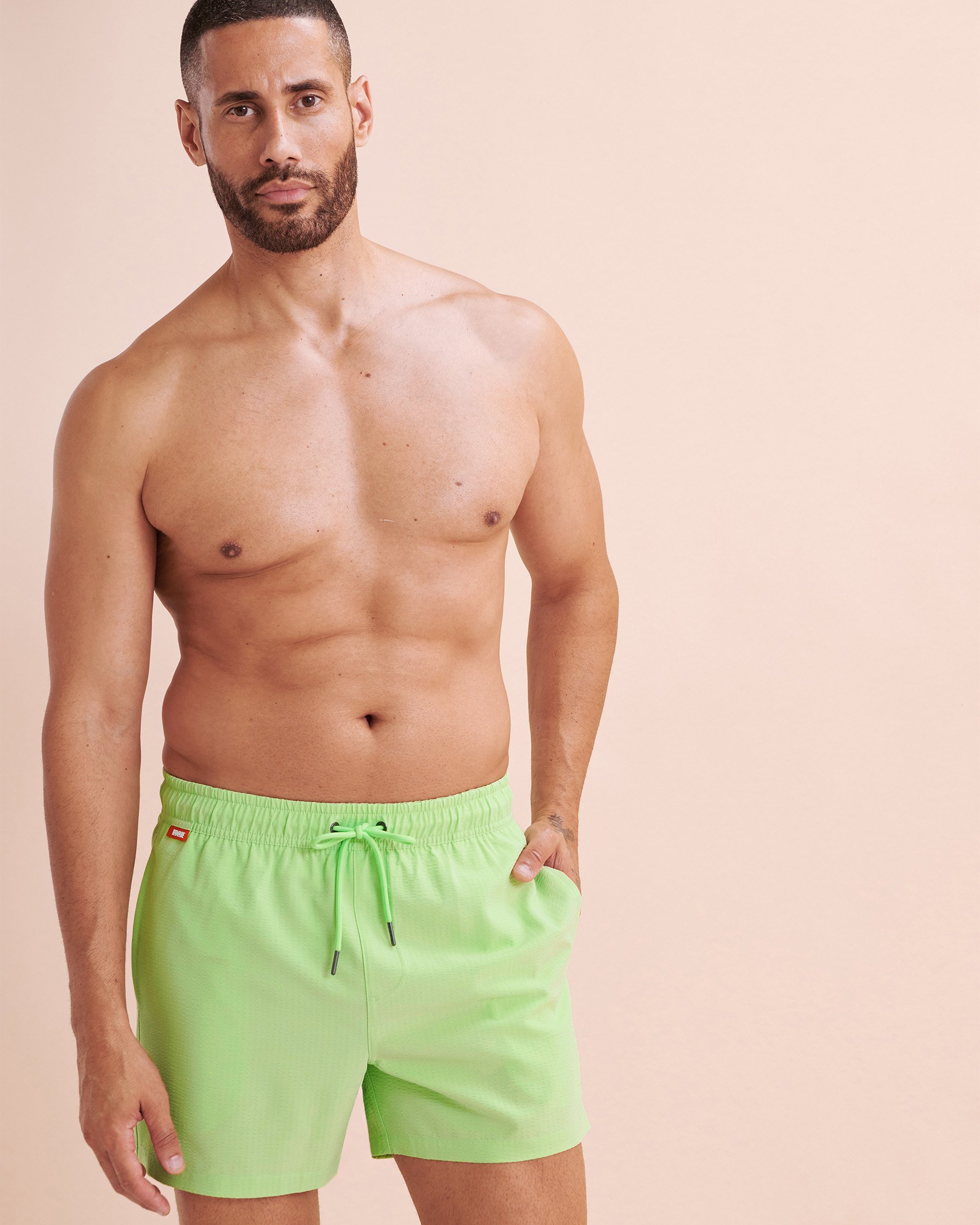 HAMABE Volley Swimsuit Pistachio Green 03100039 - View6