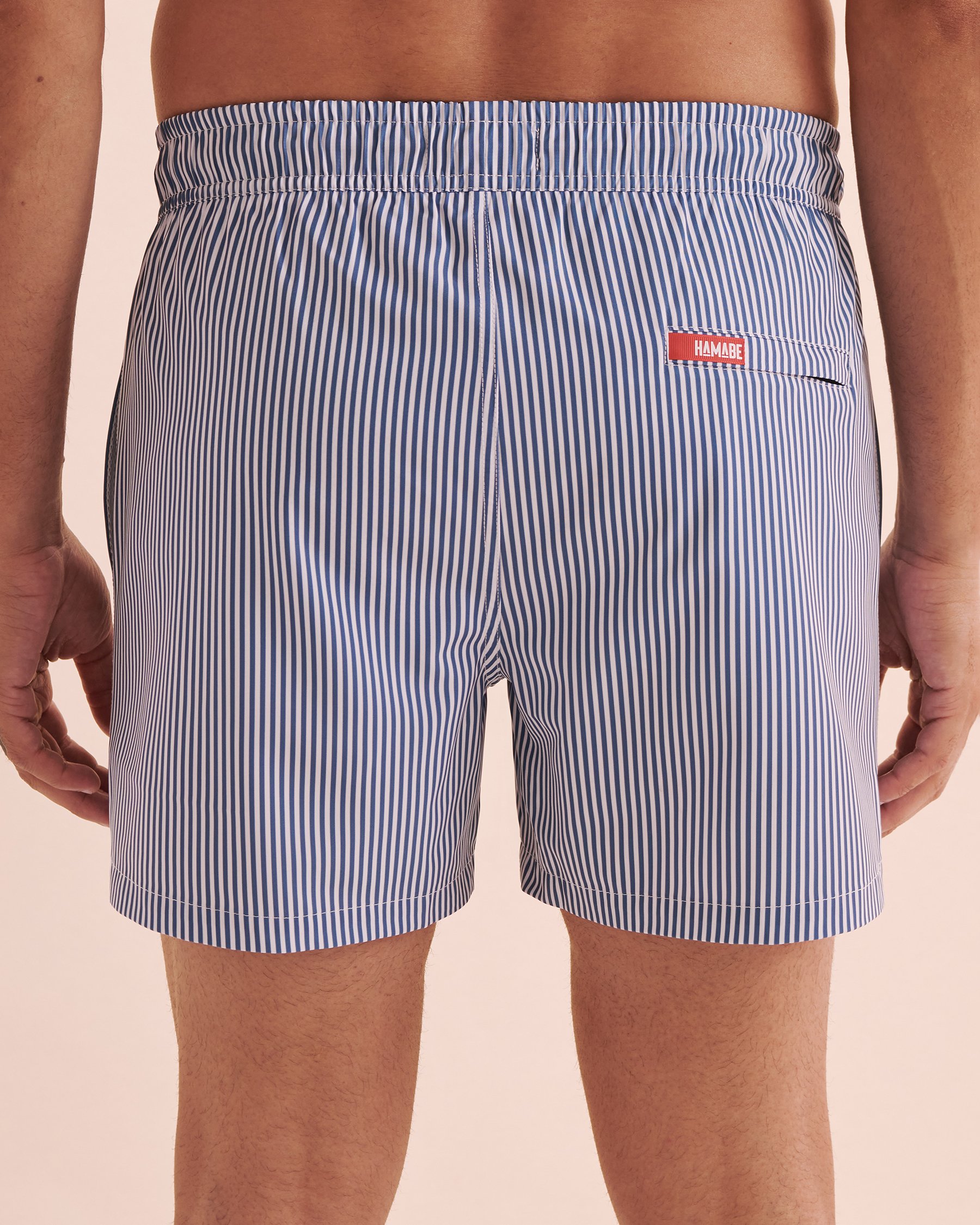 HAMABE Volley Swimsuit Stripes 03100040 - View2