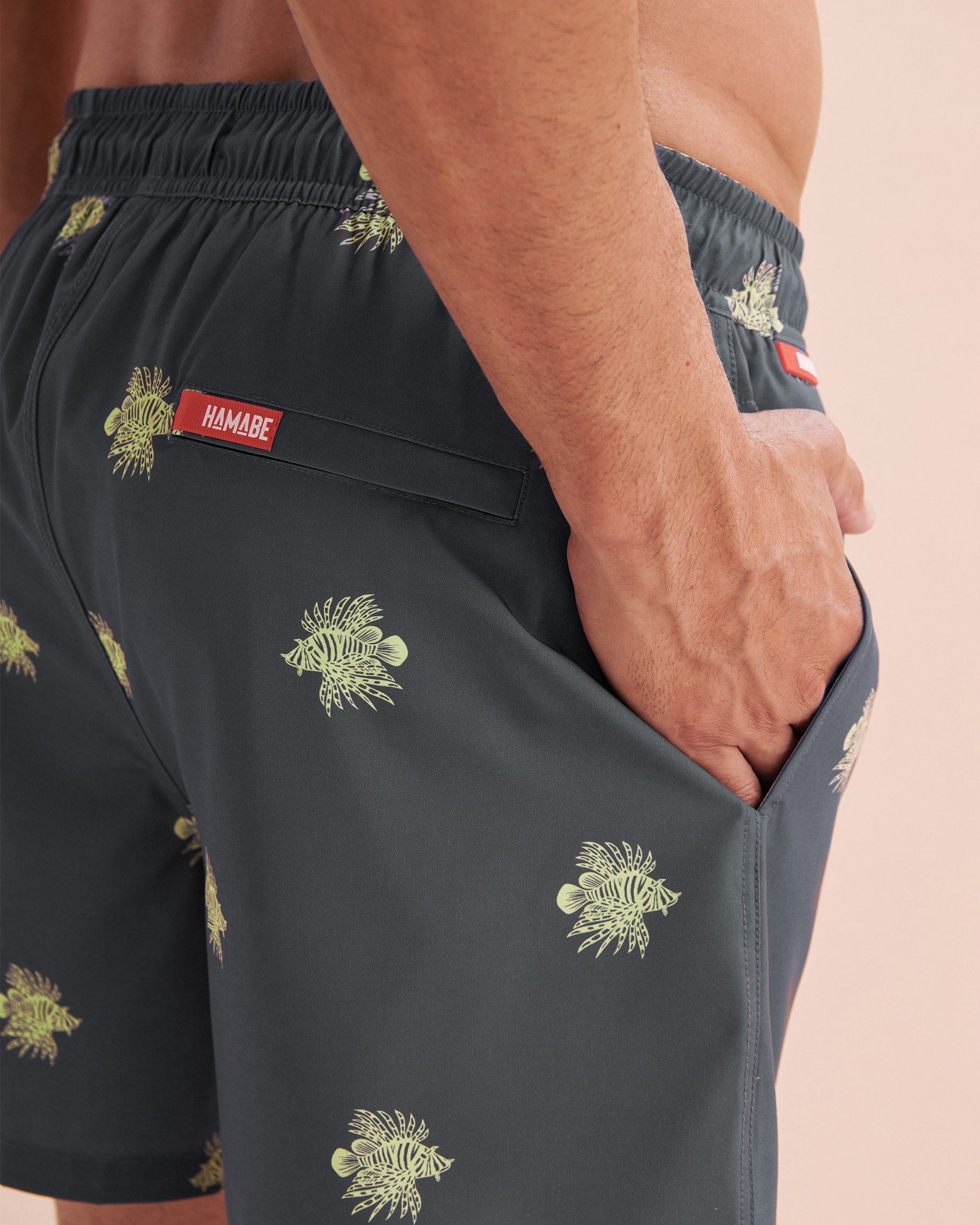 HAMABE Volley Swimsuit Lionfish 03100041 - View5