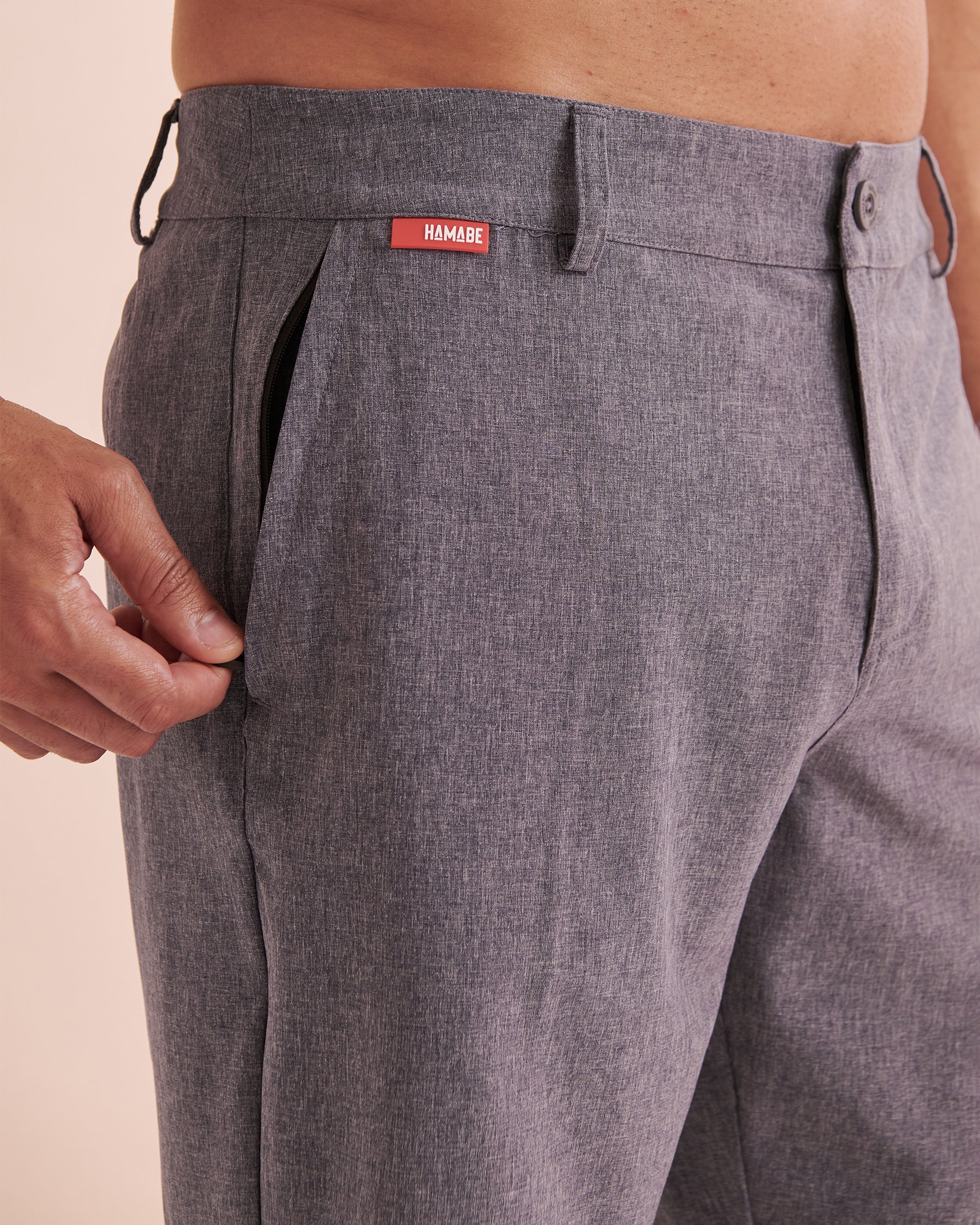 HAMABE Hybrid Shorts Navy Blue 03100038 - View3