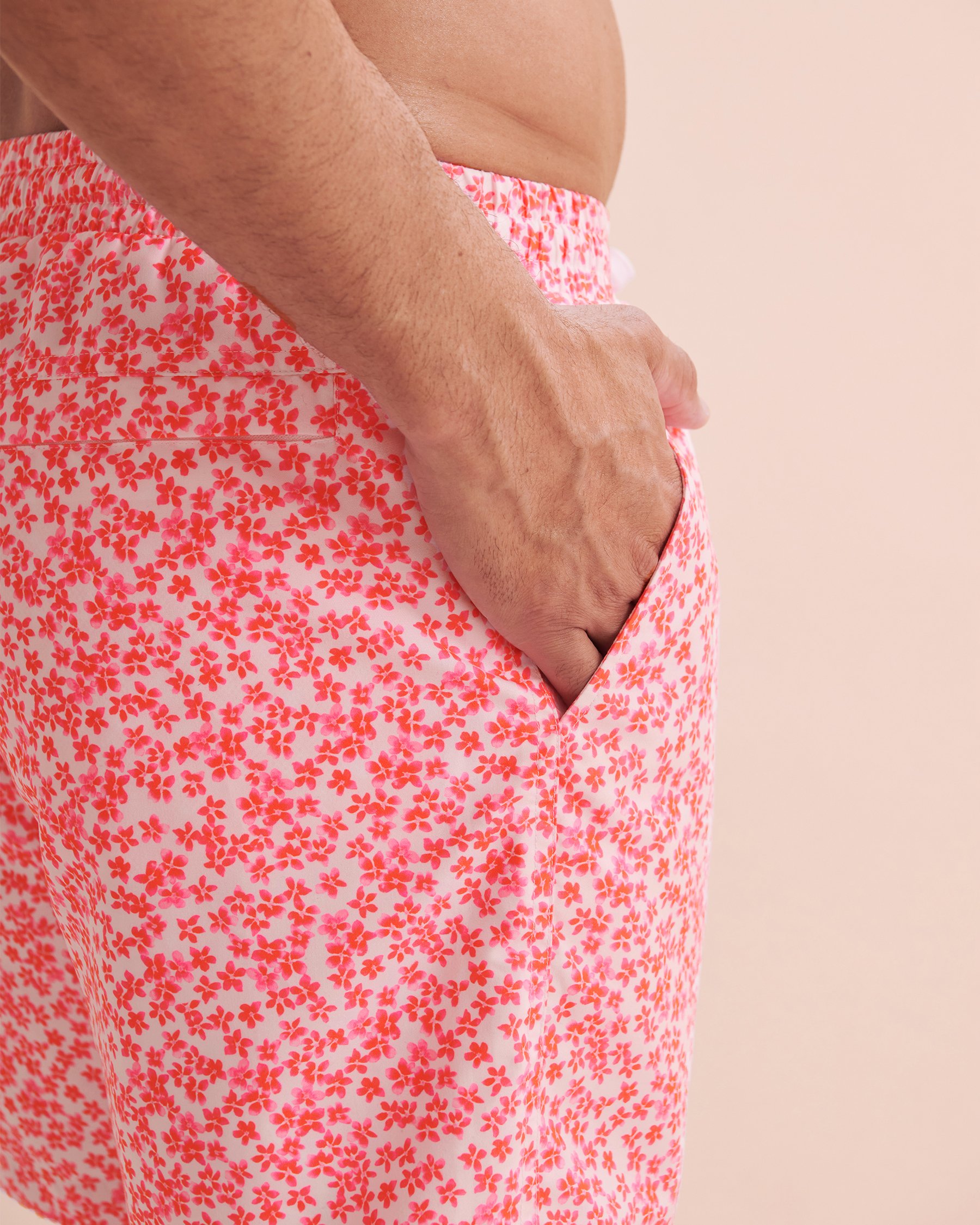 KULANI KINIS Lovebug Volley Swimsuit Lovebug Pink TRUNK110LBUG - View6