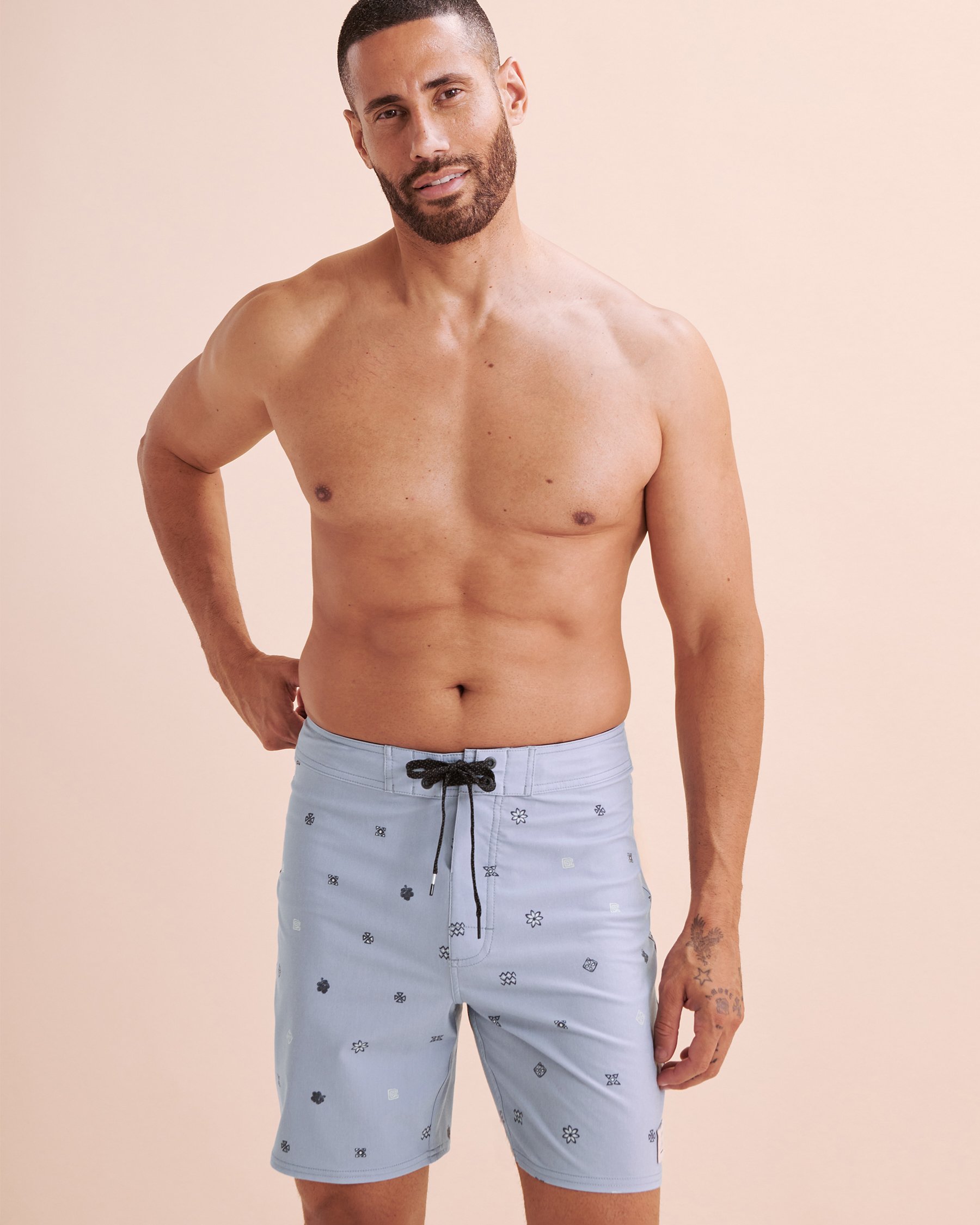 RIP CURL Mirage Hoffman Breezer Boardshort Swimsuit Light Blue 0A4MBO - View4