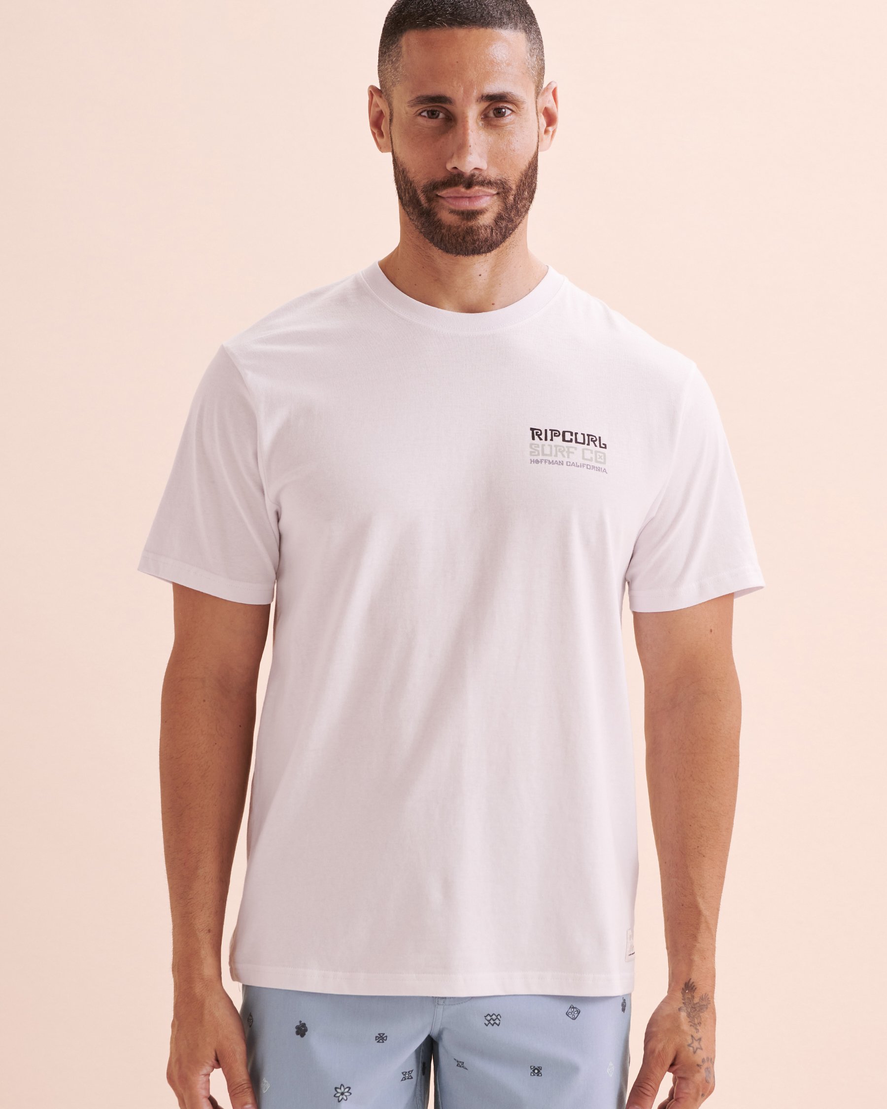 RIP CURL Hoffman Classics T-shirt White 0KNMTE - View5