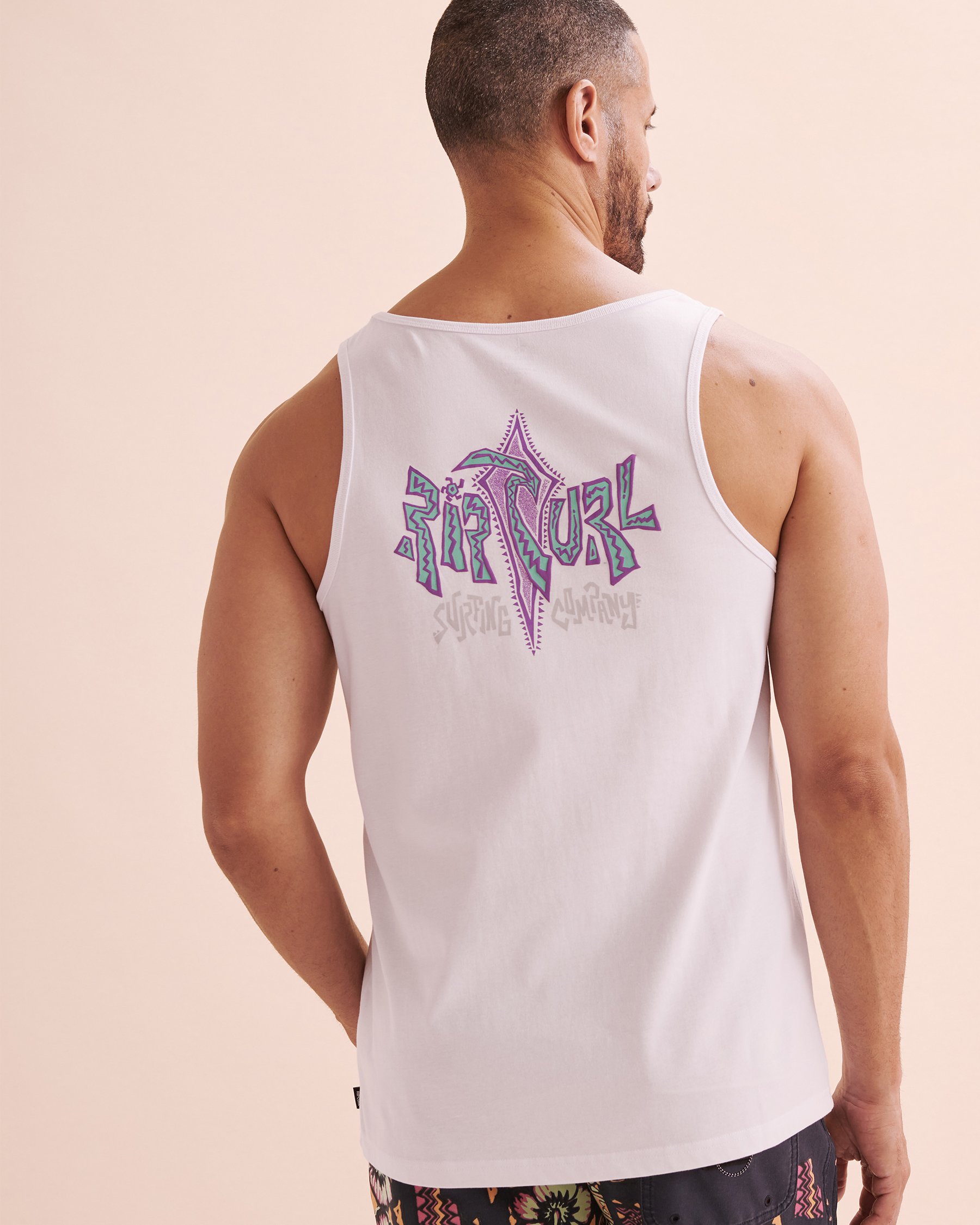 RIP CURL Voodoo Tank Top White 0KYMTE - View2