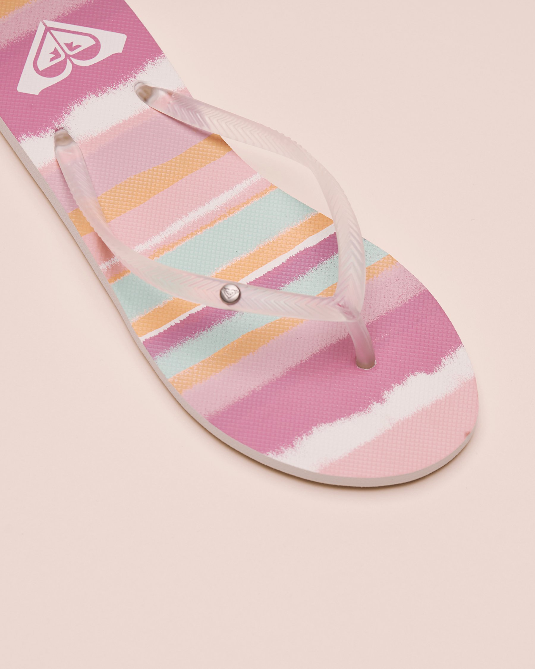 ROXY Bermuda Print Flip-Flops Rosebud 13869568 - View4