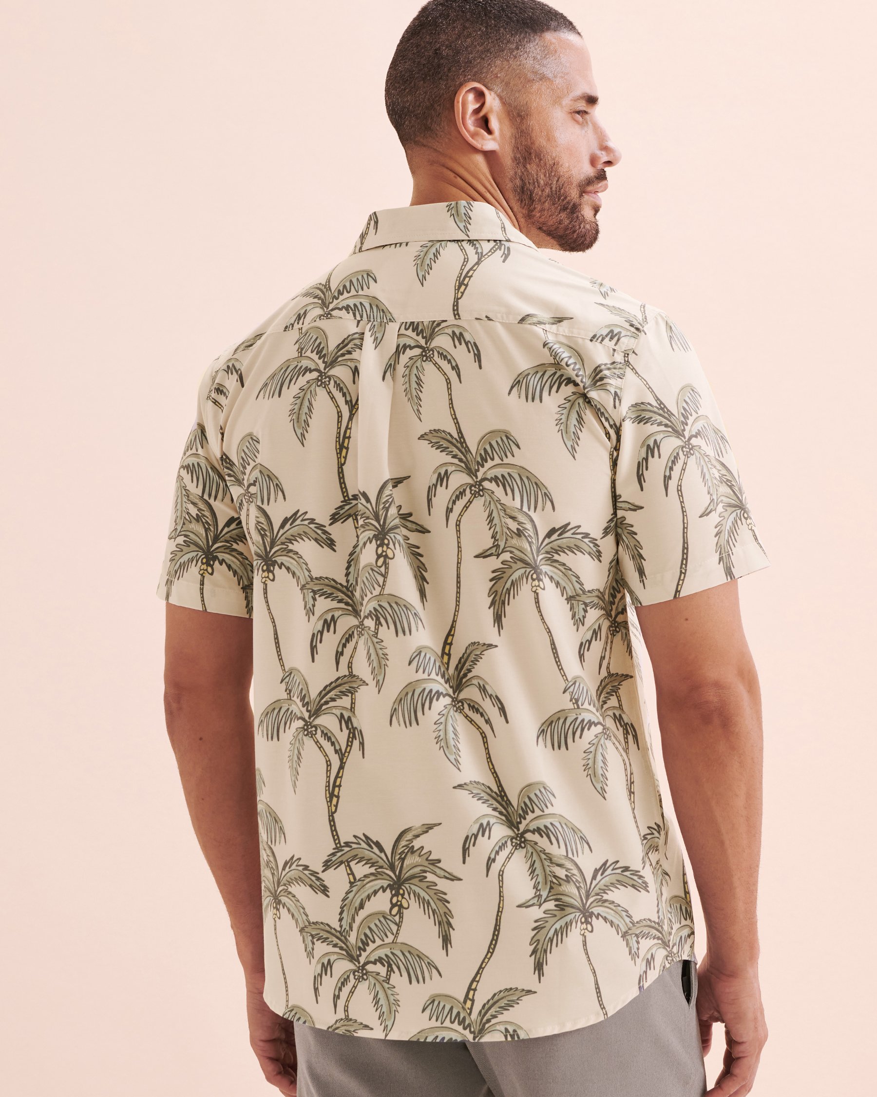 O'NEILL Trvlr UPF Traverse Short Sleeve Shirt Cream White SU4104100 - View2