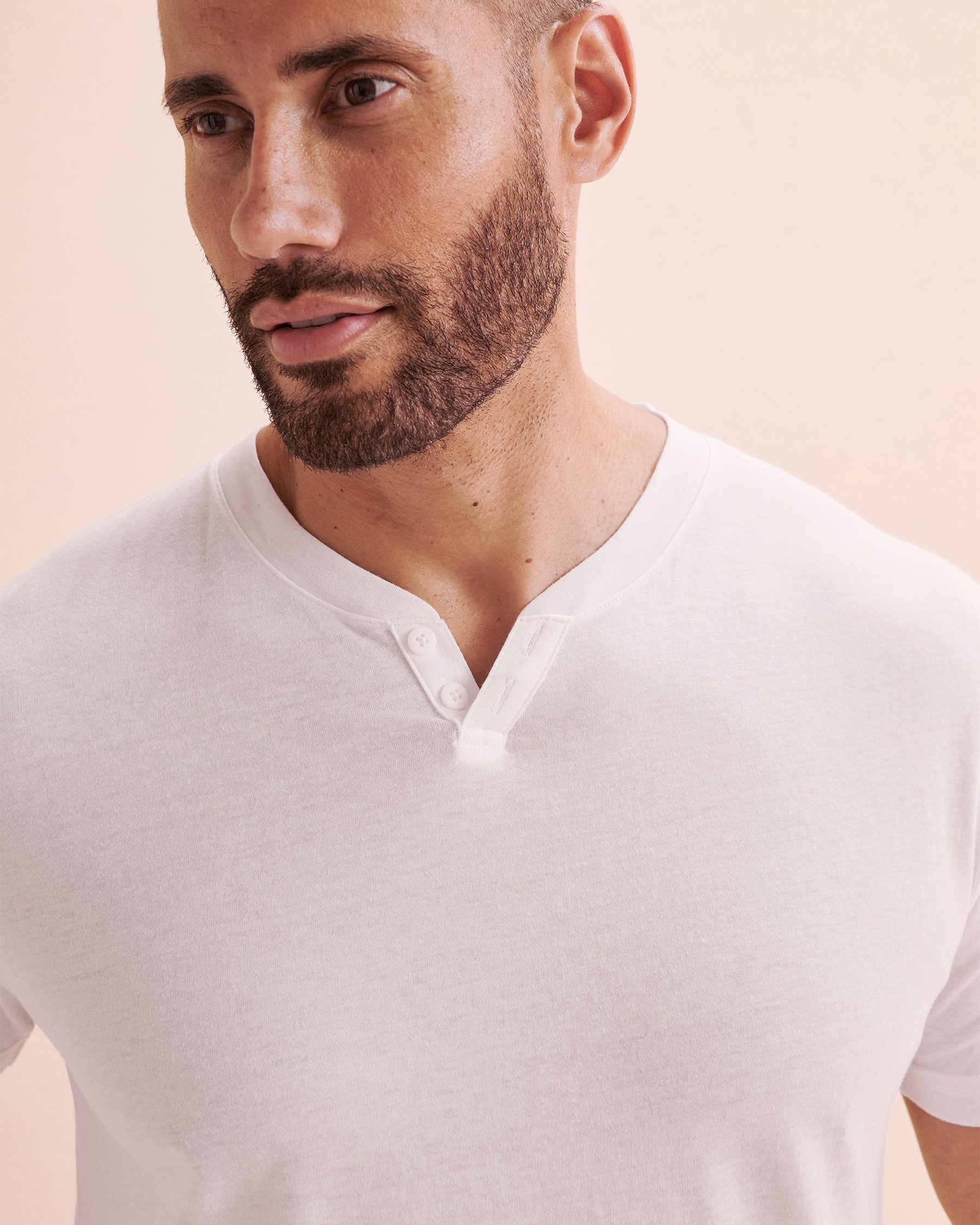 VINTAGE SUMMER Beach T-shirt White V82801 - View3