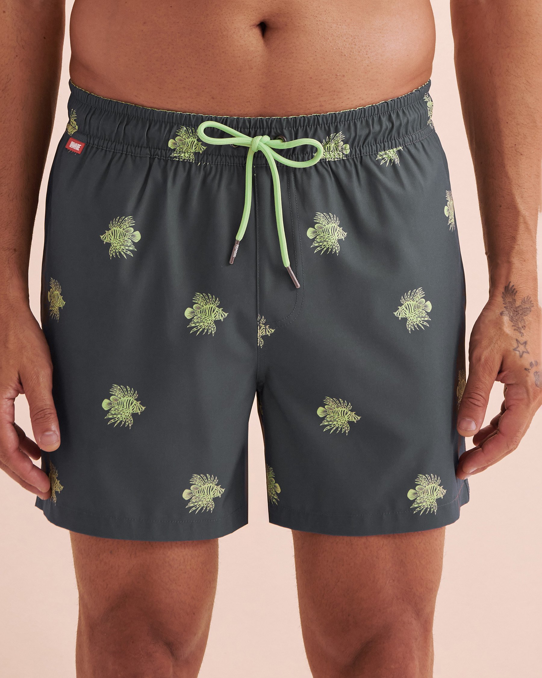 HAMABE Volley Swimsuit Lionfish 03100041 - View2