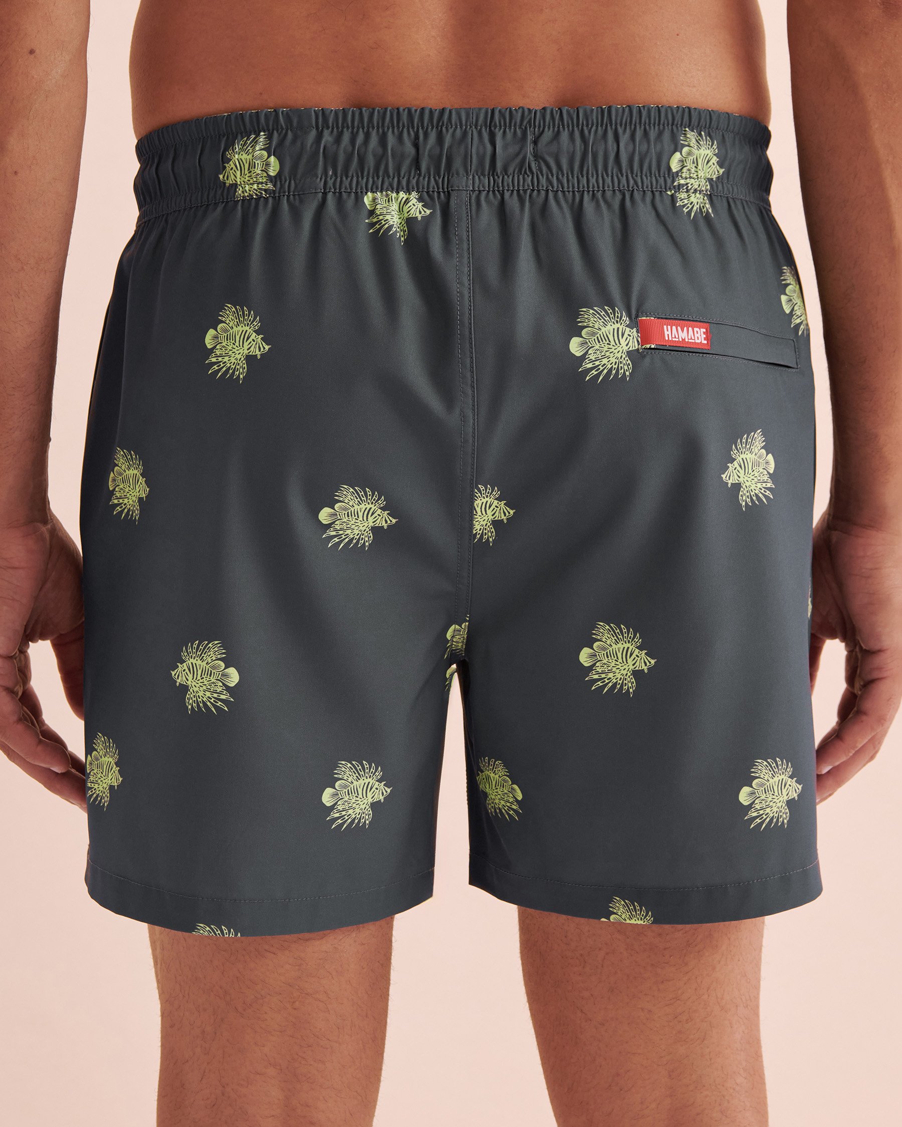 HAMABE Volley Swimsuit Lionfish 03100041 - View3