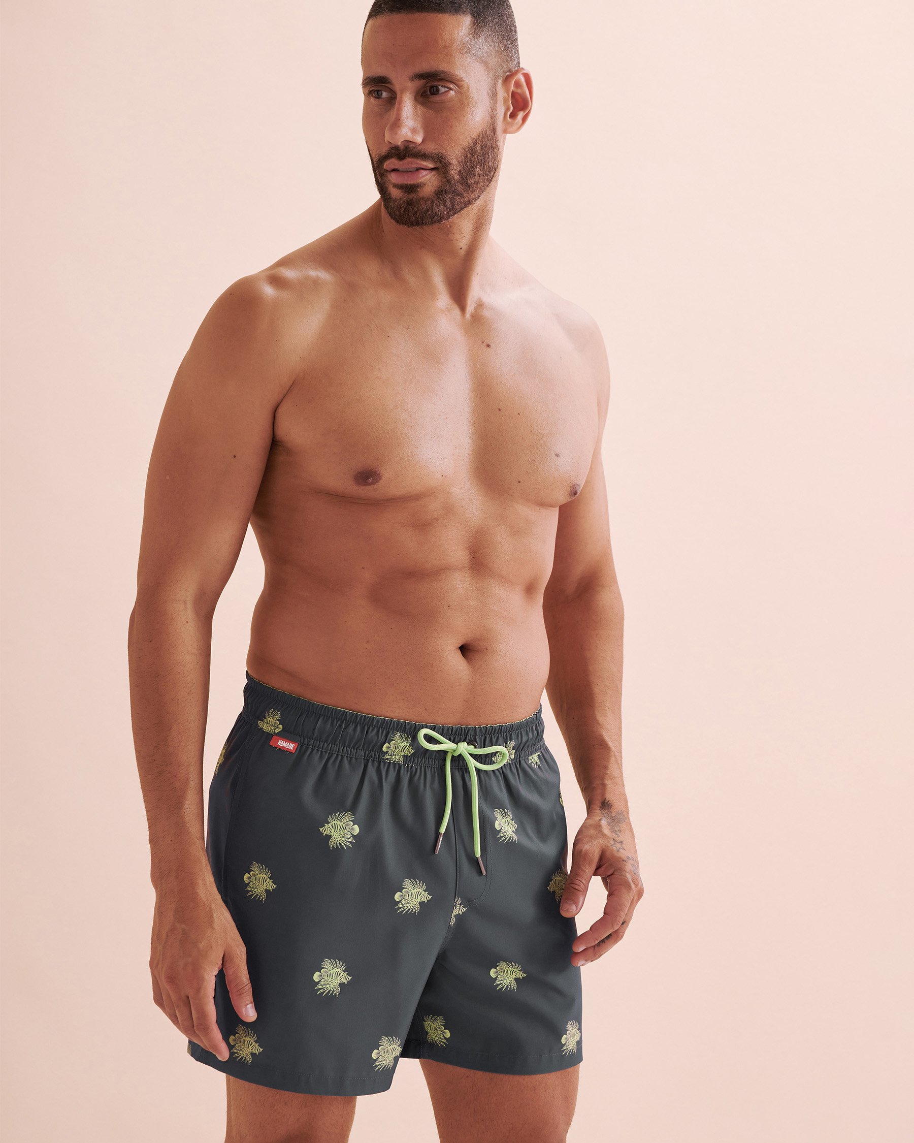 HAMABE Volley Swimsuit Lionfish 03100041 - View6