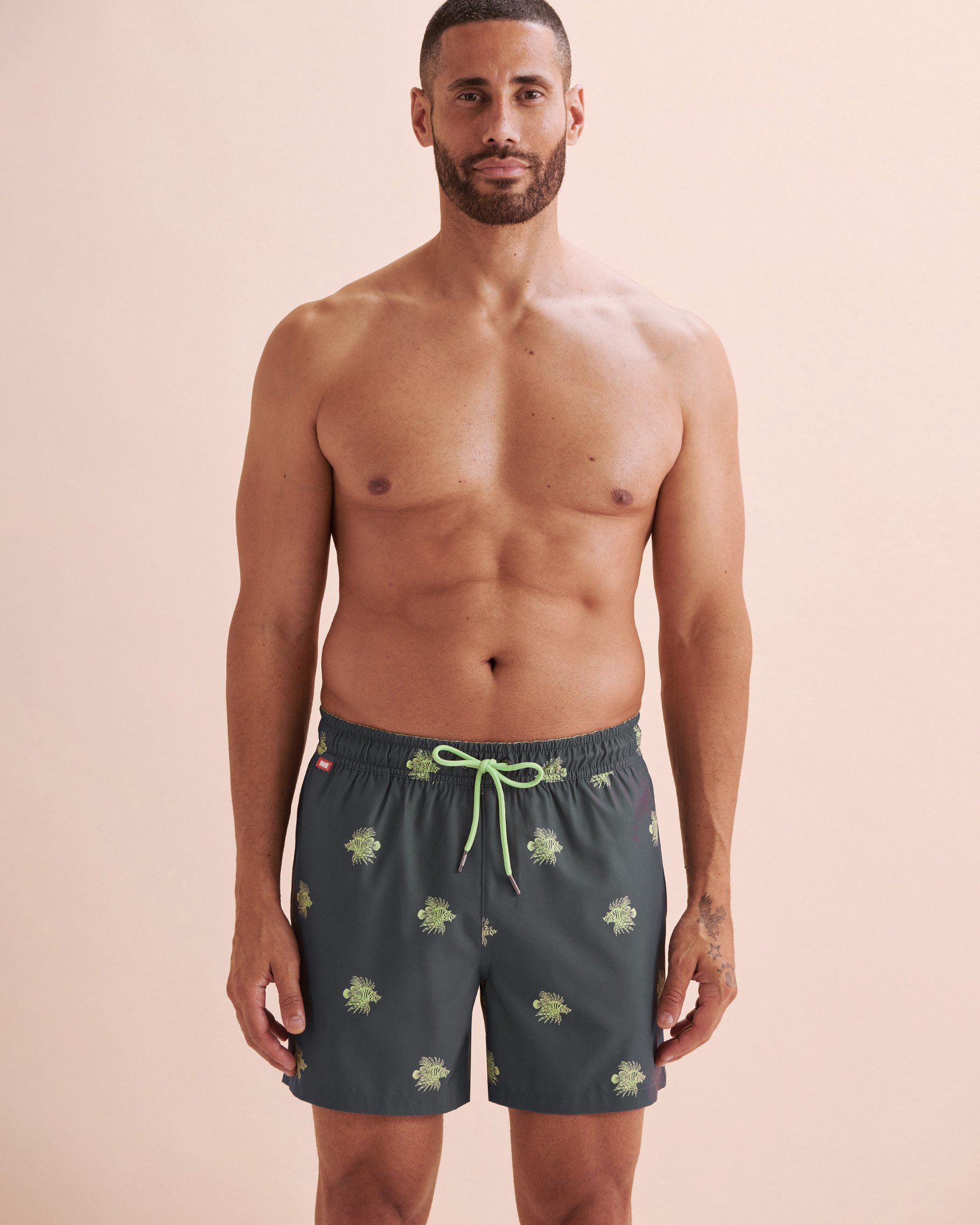 HAMABE Volley Swimsuit Lionfish 03100041 - View7