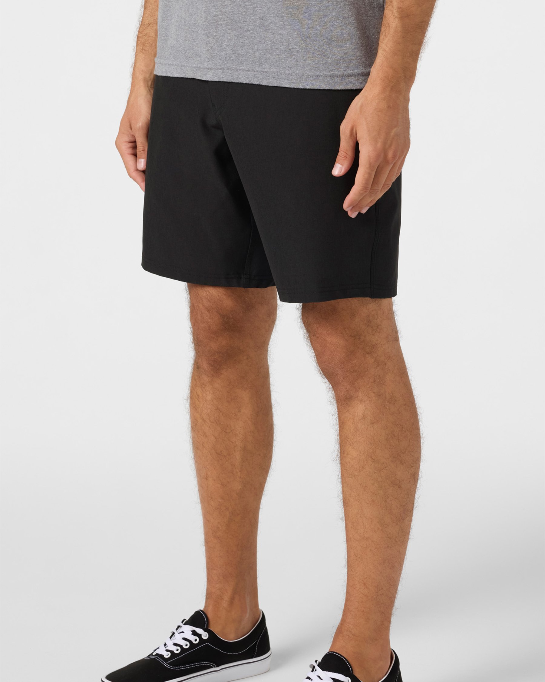 O'NEILL Reserve Light Check Hybrid Shorts Black SP518A004C - View2