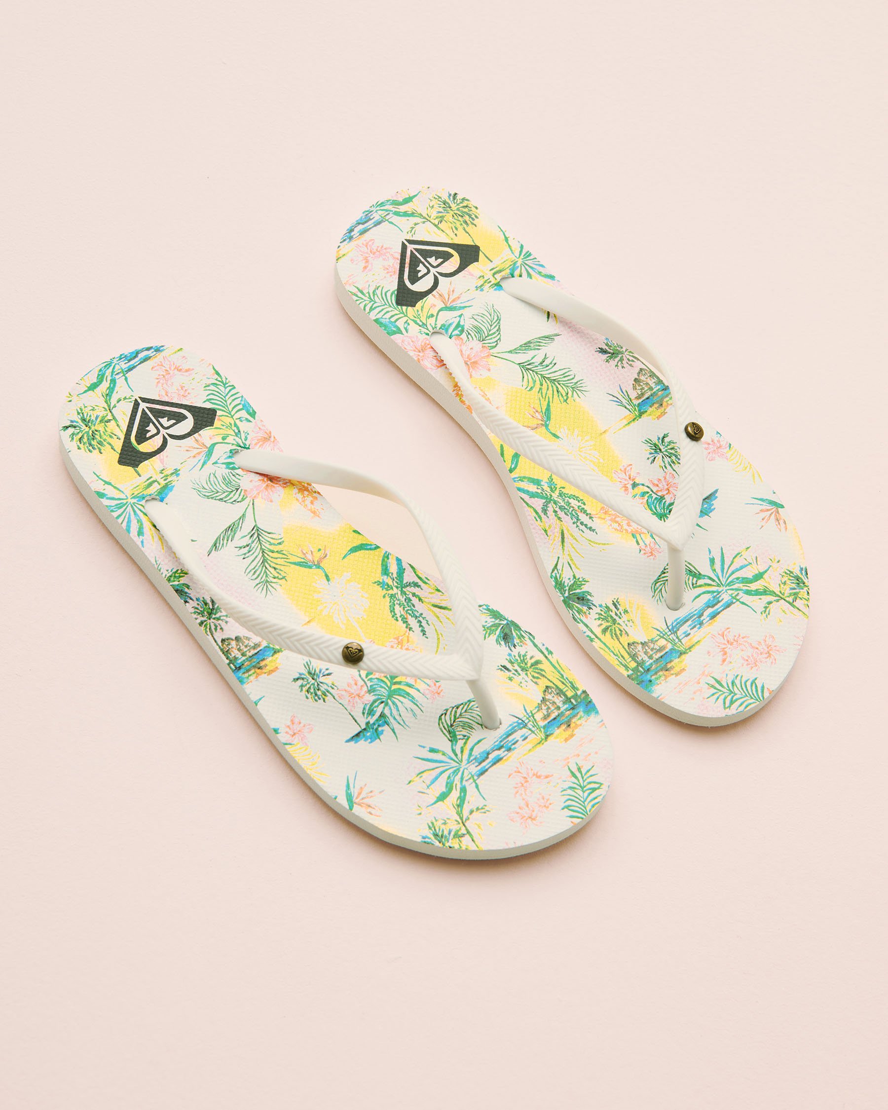 ROXY Sandales Bermuda Print Blanc 13901670 - Voir1