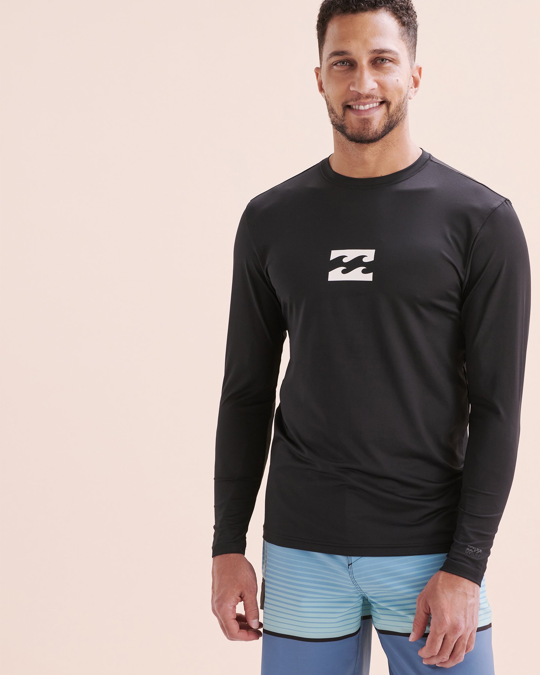 BILLABONG Rashguard manches longues All Day Wave Noir 24A030400 - View1